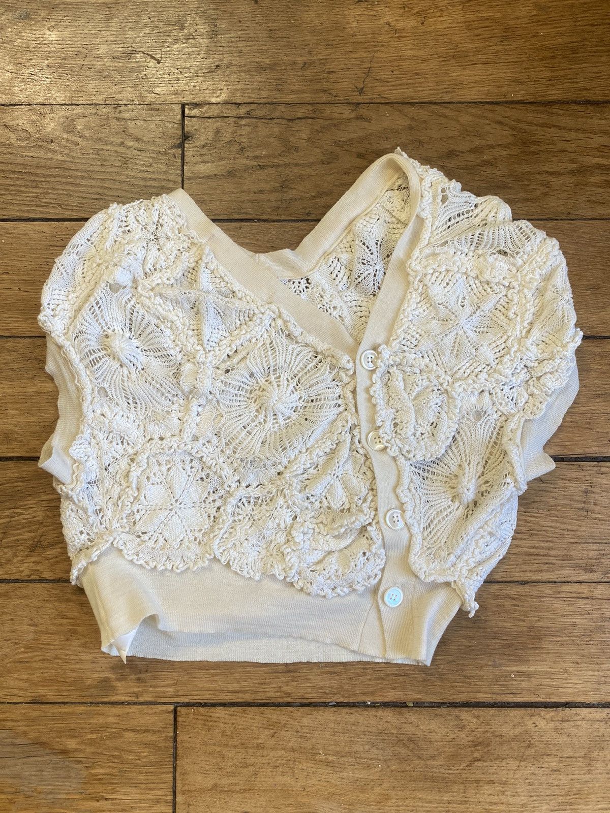 Comme des Garcons × Junya Watanabe Junya watanabe crochet top Size S / US 4 / IT 40 - 1 Thumbnail