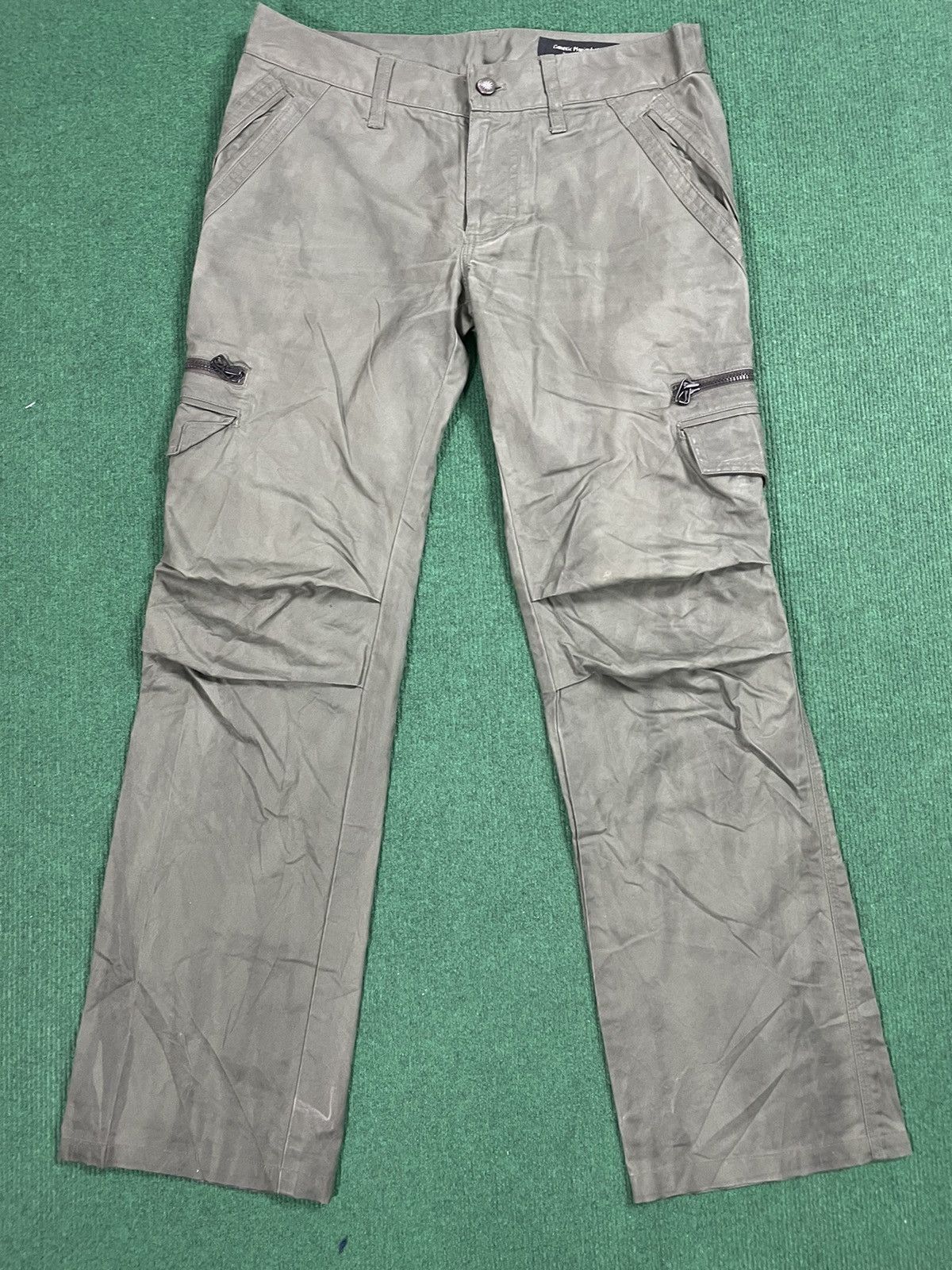 Japanese Brand Shinichiro Kuriya Japanese Designer Elastic Pants Size US 32 / EU 48 - 2 Thumbnail