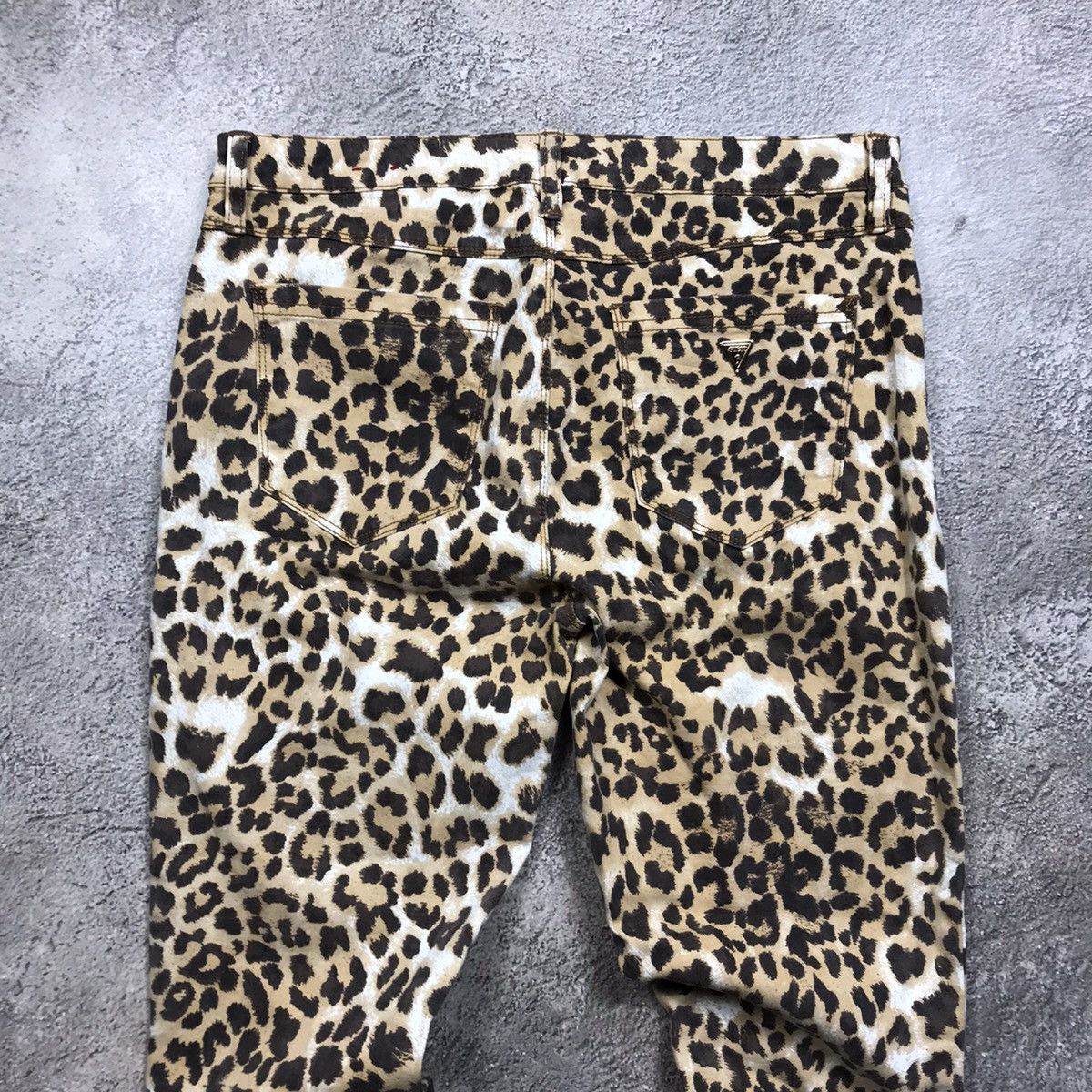 Vintage Vintage 90s Guess Leopard Baggy Parachute Pants Streetwear 3 Size 32" / US 10 / IT 46 - 6 Thumbnail