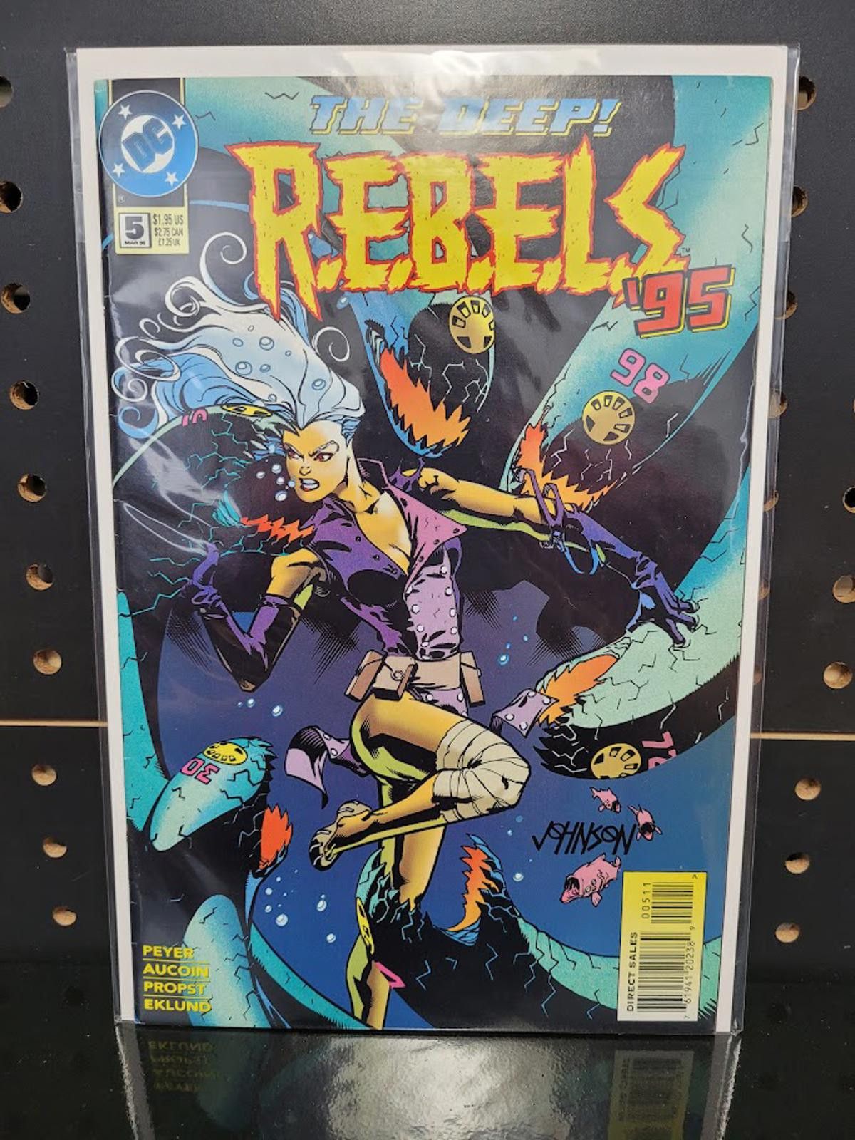 DC Comics R.E.B.E.L.S. #5 (1995) Modern Age DC Comics Size ONE SIZE - 1 Preview