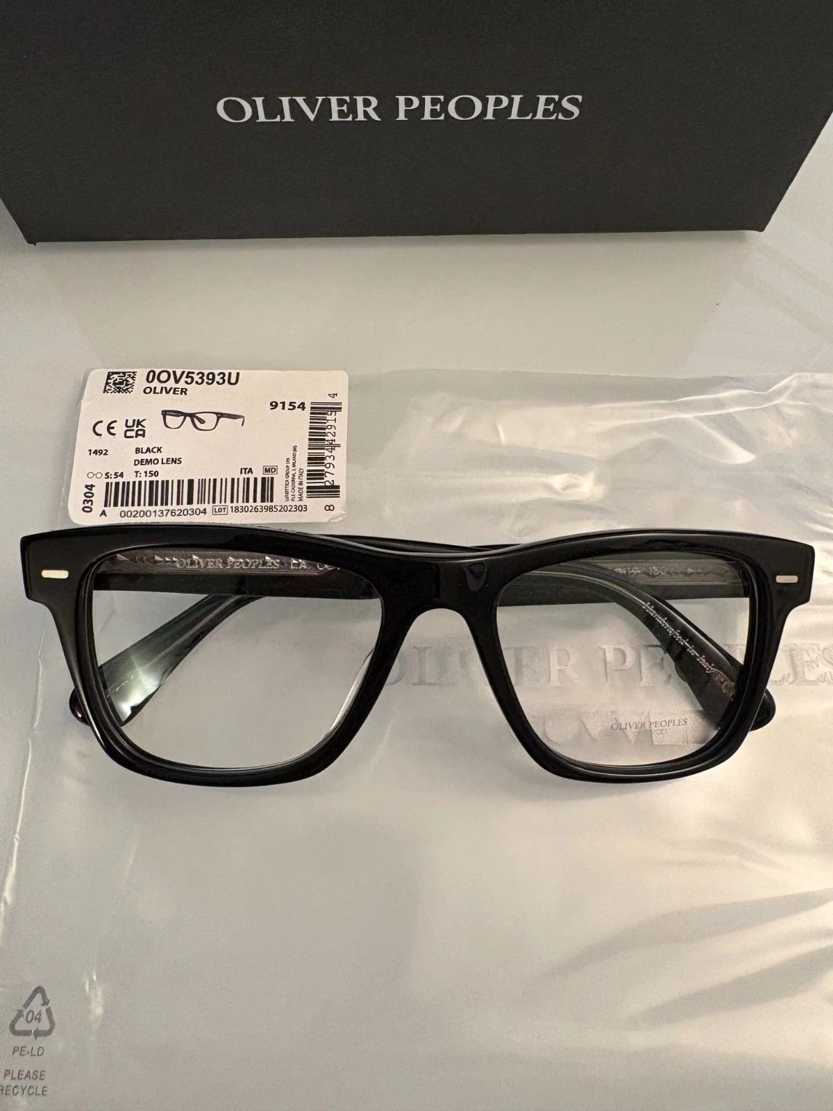 Oliver Peoples OLIVER PEOPLES OLIVER SUN in Black Optical Frames Size ONE SIZE - 3 Thumbnail