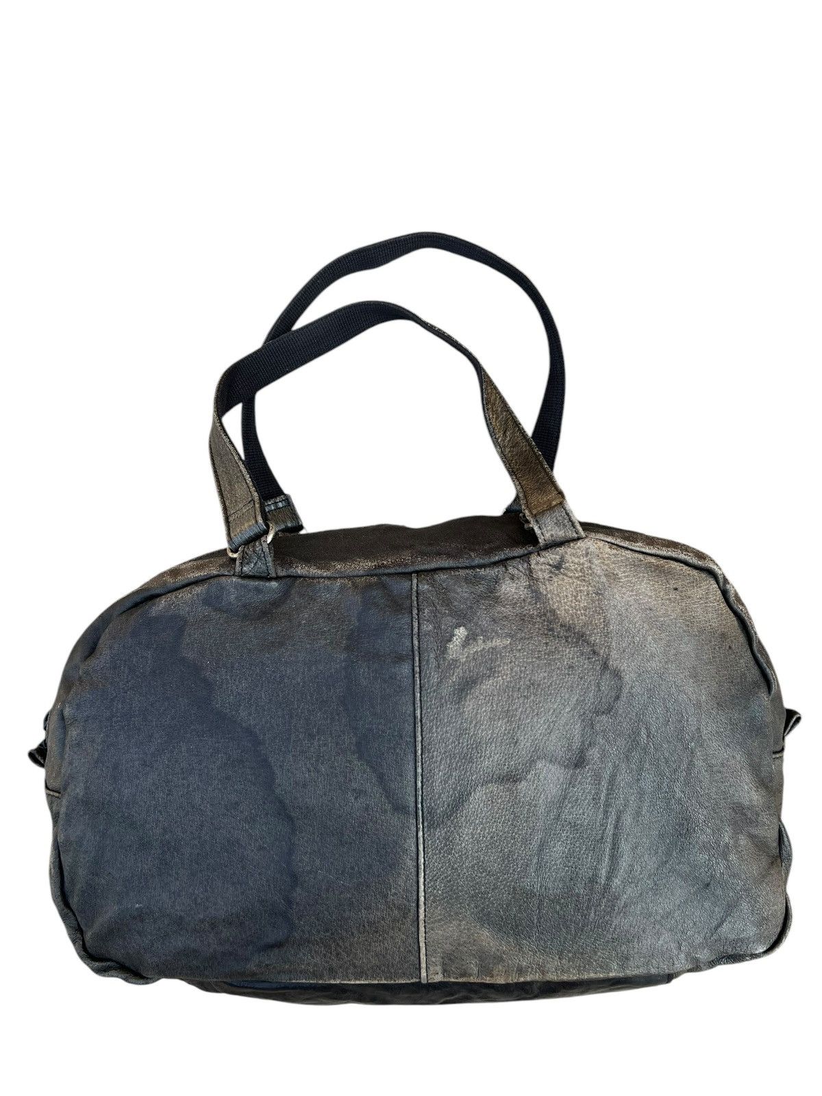 Japanese Brand Butler Verner Sails Japan Distressed Patina Leather Bag Size ONE SIZE - 8 Thumbnail