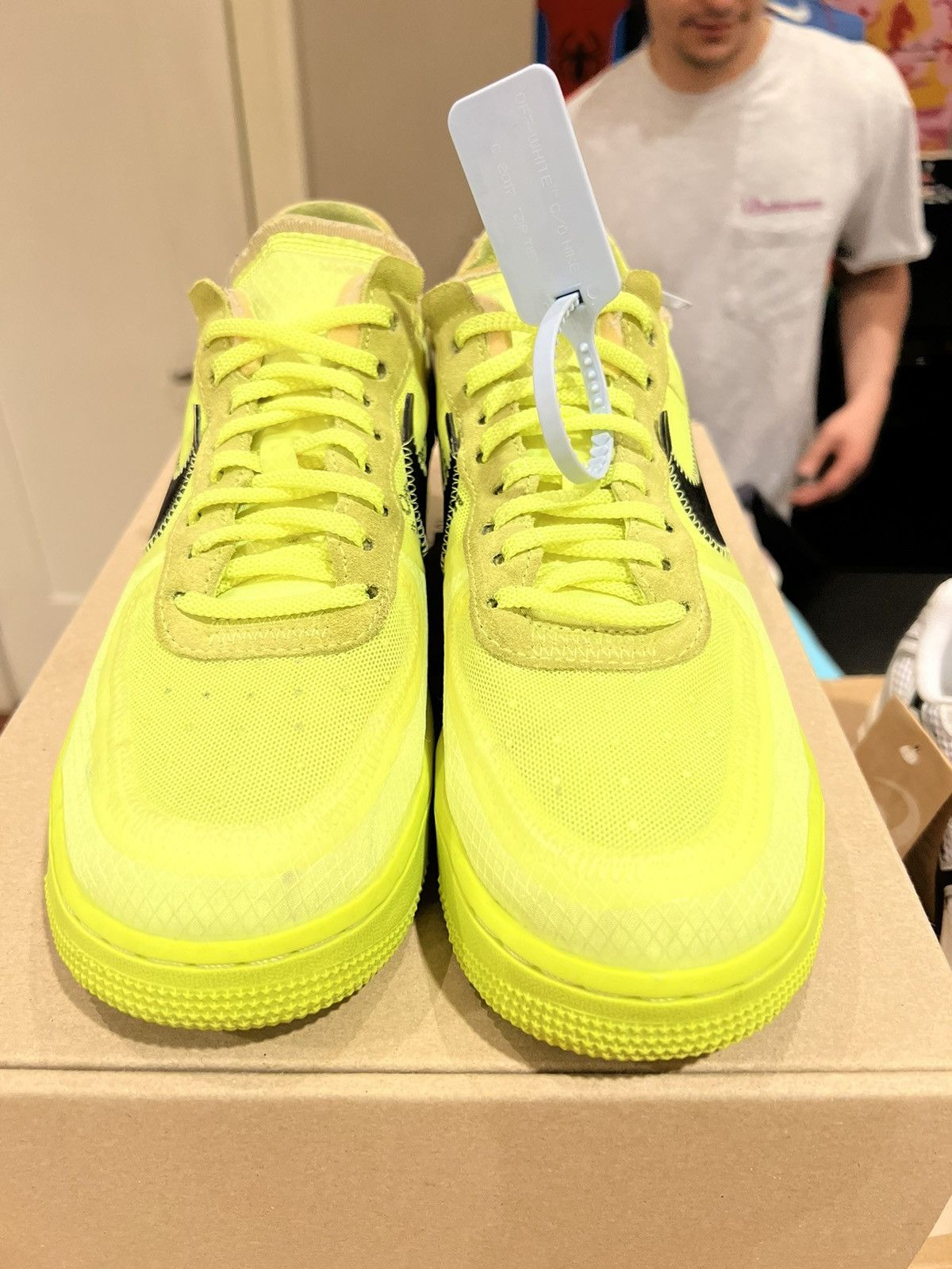Nike × Off-White Nike Off-White AF1 Volt 8 Size US 8 / EU 41 - 3 Thumbnail