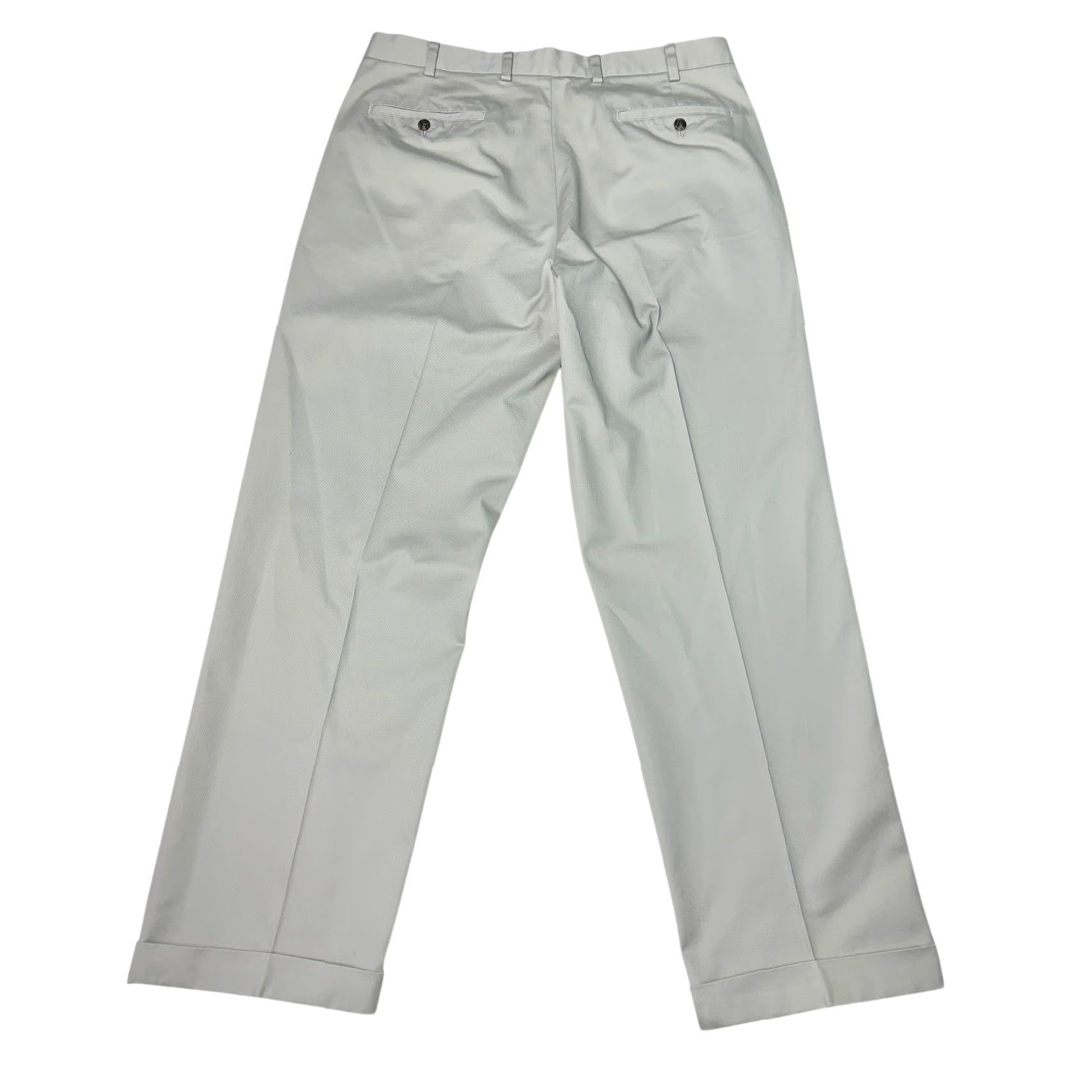 Brooks Brothers Brooks Brothers Advantage Chino Elliot Pants Beige Regular 38x32 Cotton Pleated Buttons ZIP Mens Pants Boy? Size US 38 / EU 54 - 6 Thumbnail