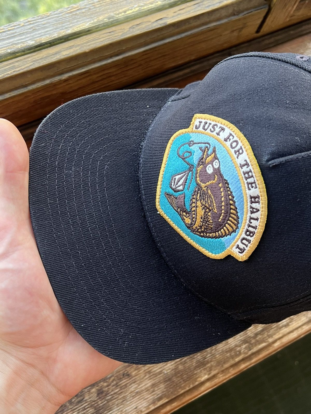 Vintage Y2k Hat VOLCOM Skateboards Cap Just For The Halibut Size ONE SIZE - 5 Thumbnail