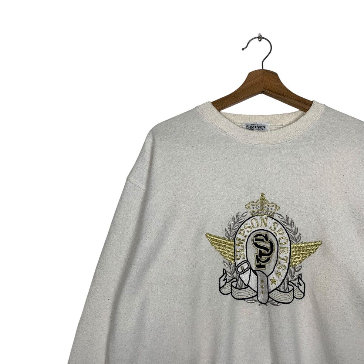 Japanese Brand Simpson Sport Crewneck Sweatshirt Size US L / EU 52-54 / 3 - 6 Thumbnail