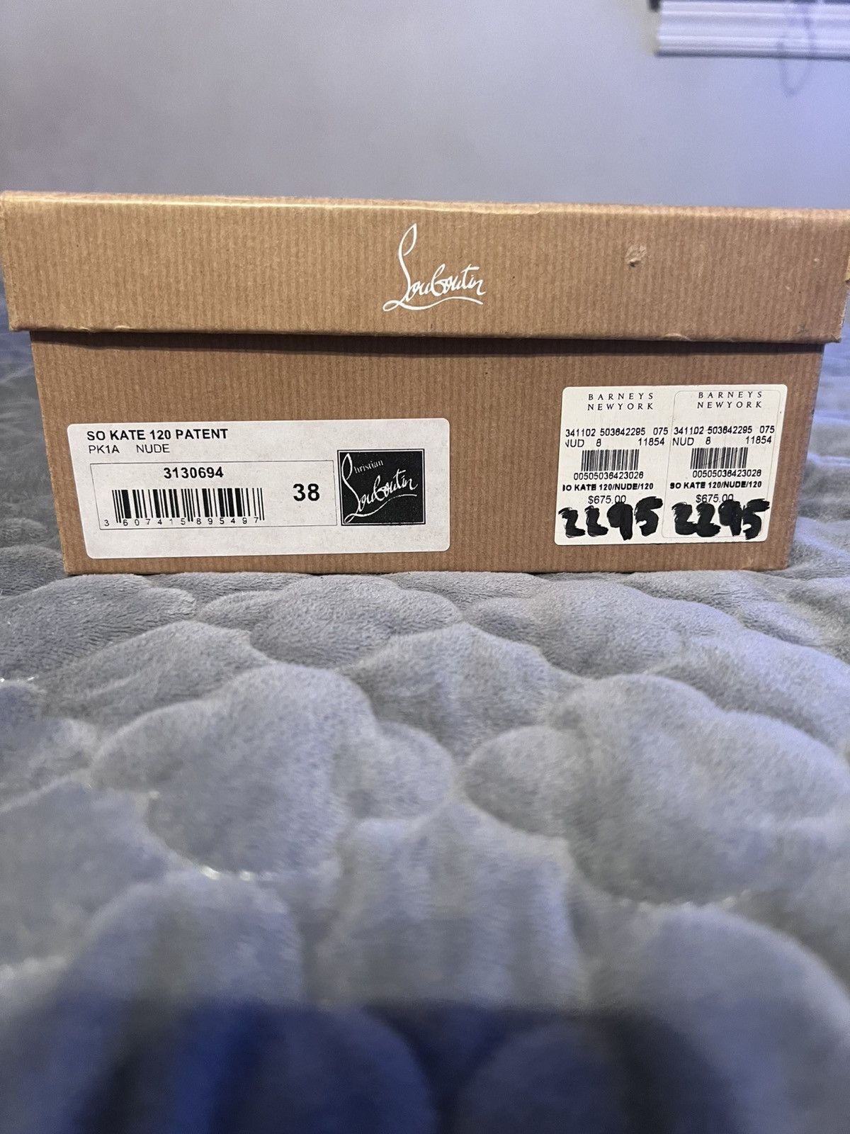 Christian Louboutin Christian Louboutin Kate 100 Patent Pump Size US 8 / IT 38 - 6 Thumbnail