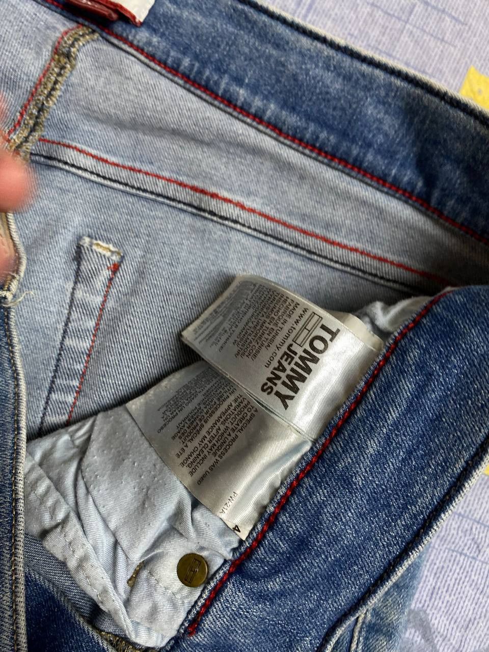 Tommy Hilfiger VINTAGE TOMMY HILFIGER JEANS Size US 33 - 14 Thumbnail