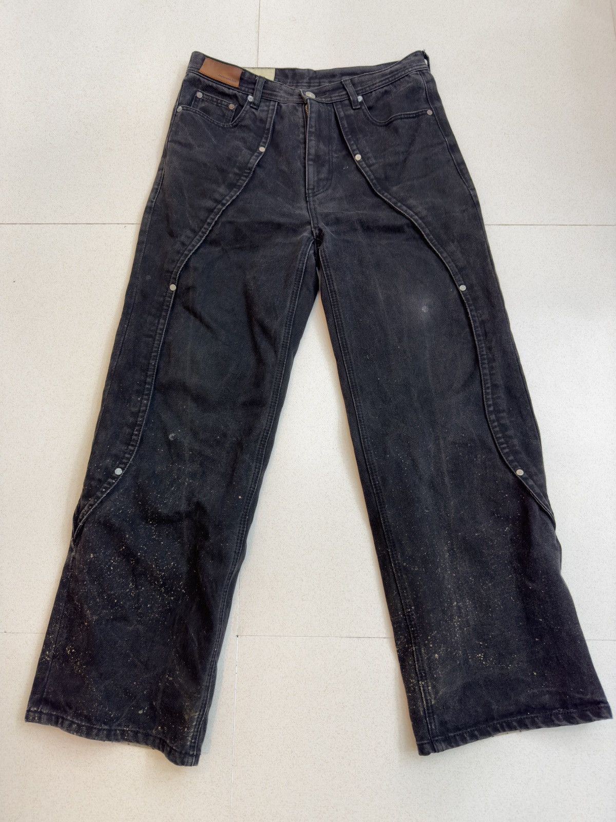 Andersson Bell Matthew Curved Jeans | Grailed