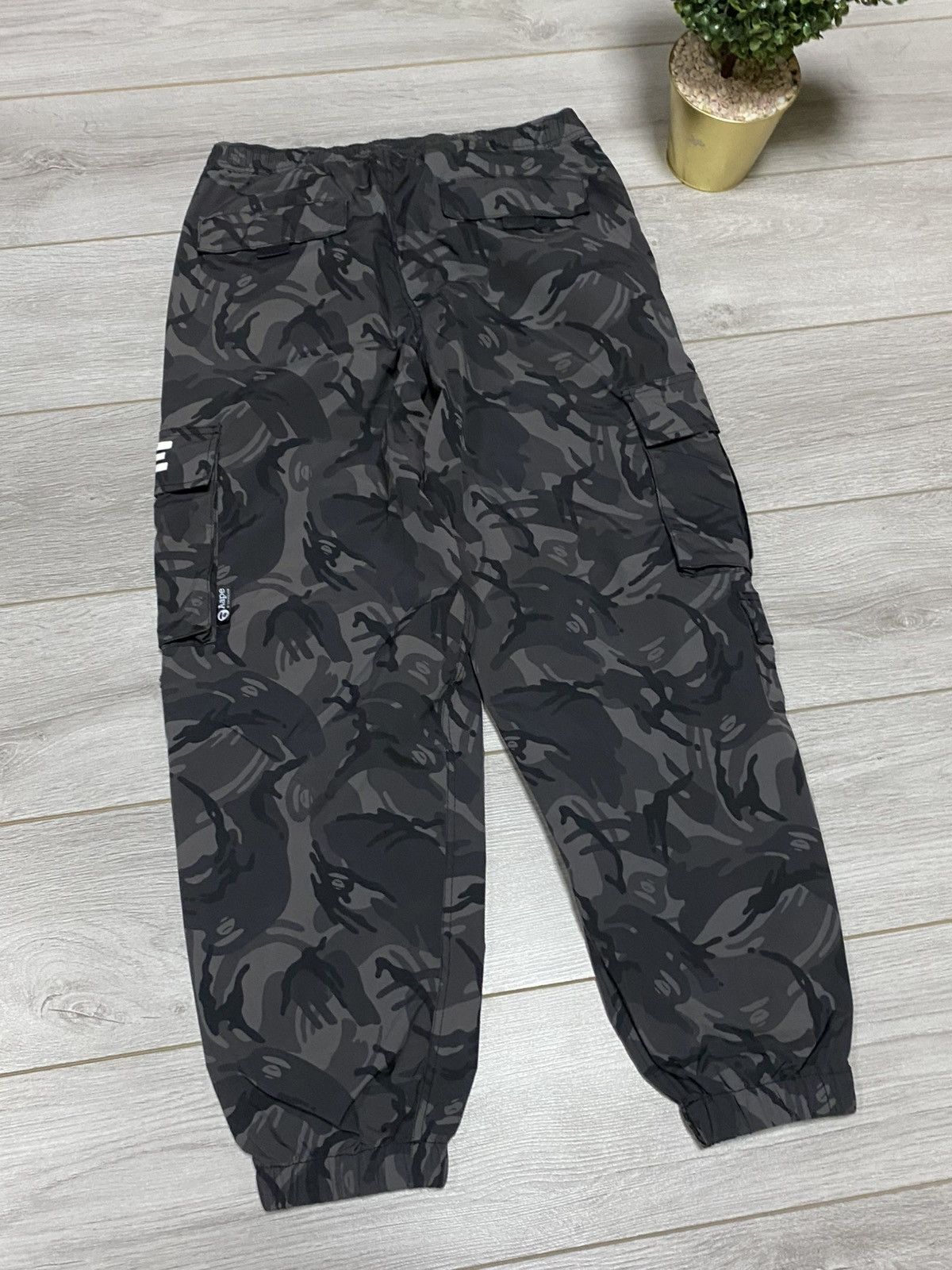 Bape Aape Bape 🦧 cargo multipocket camo big logo pants eb0 Size US 34 / EU 50 - 11 Thumbnail