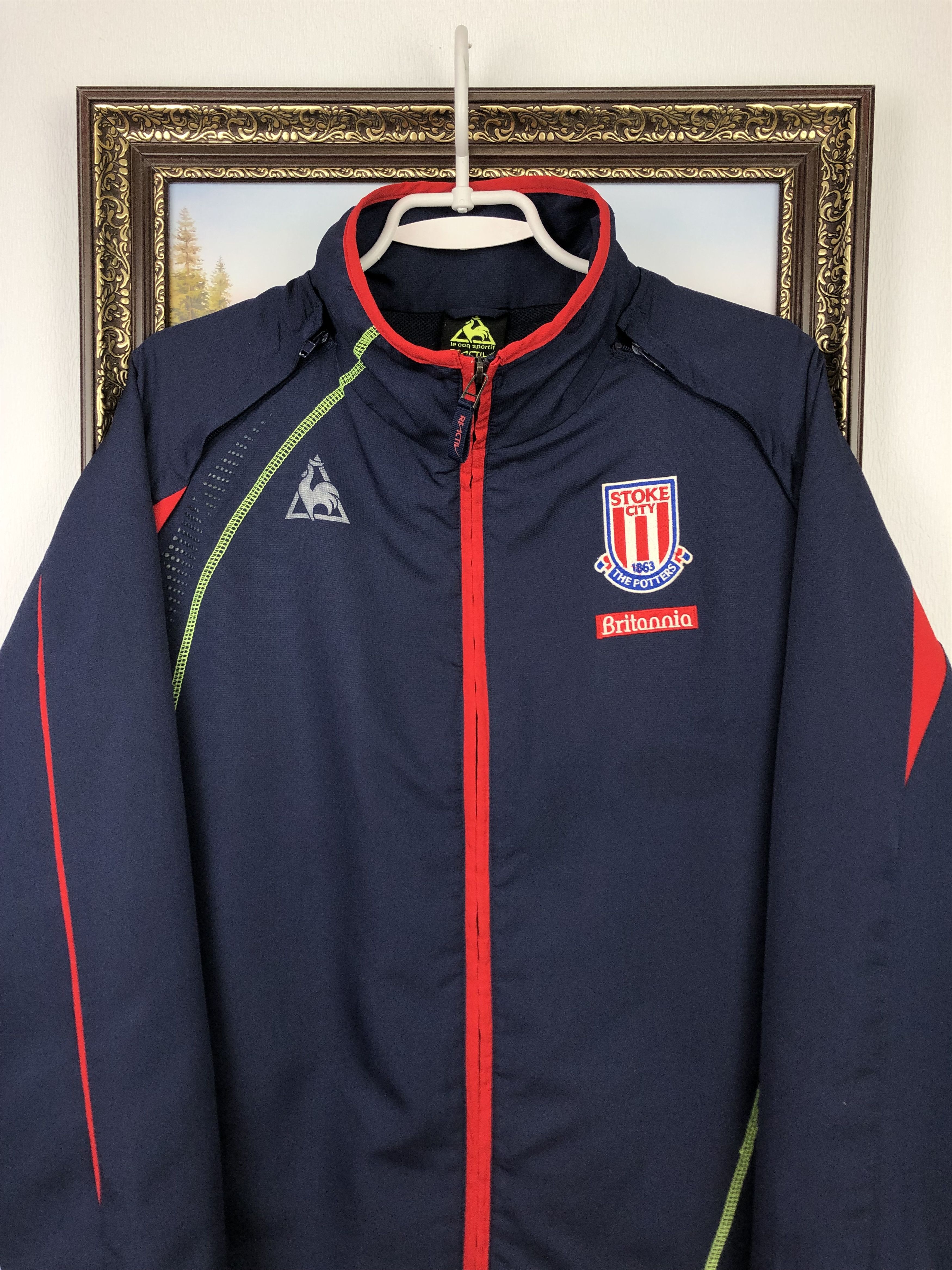 Vintage Vintage Stoke City Football Jacket Soccer Track Top Rare Size US M / EU 48-50 / 2 - 2 Thumbnail