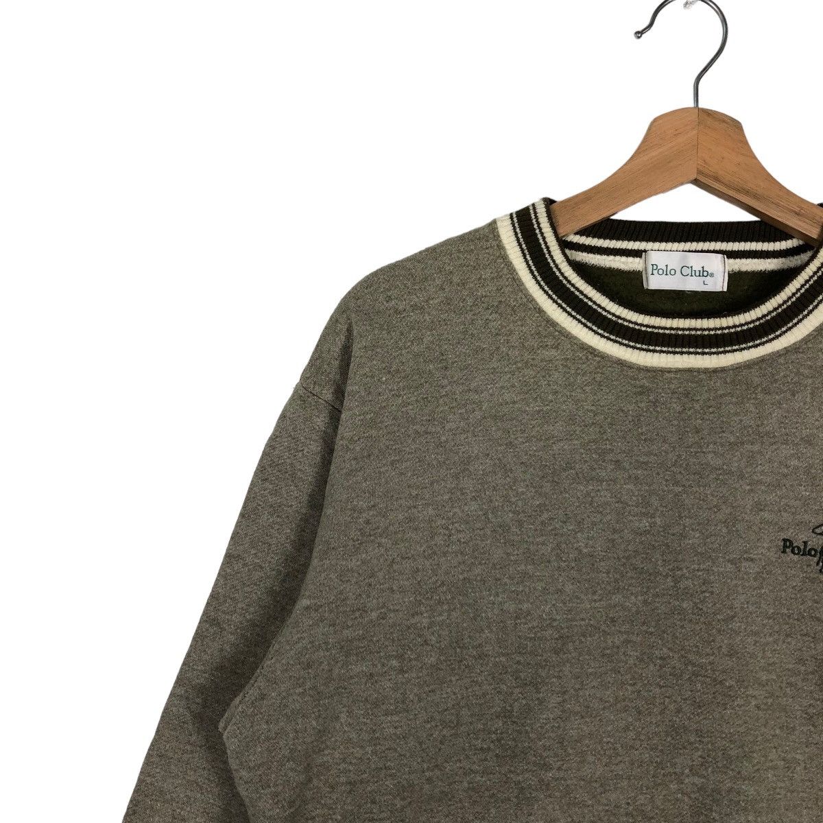 Japanese Brand 🔥90’s Vintage Polo Club Sweatshirt Big Logo Size US L / EU 52-54 / 3 - 7 Thumbnail