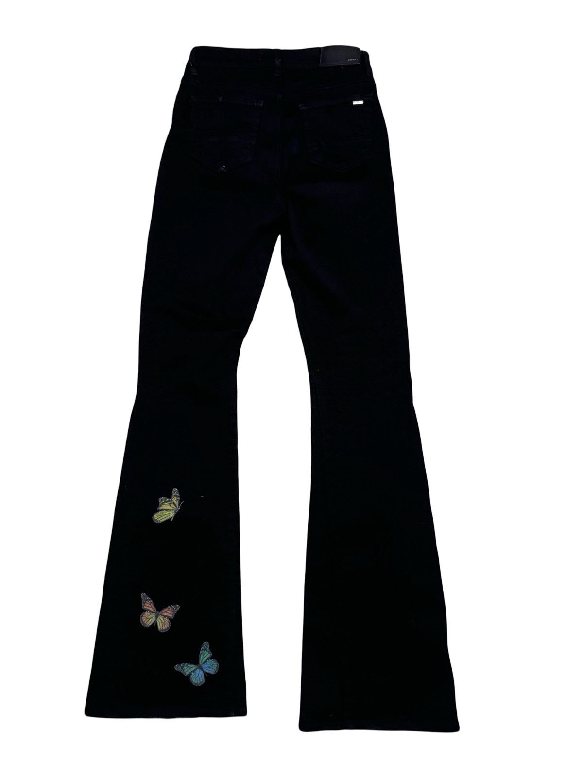Amiri Amiri Women’s Butterfly Print Denim Size 29" - 2 Thumbnail