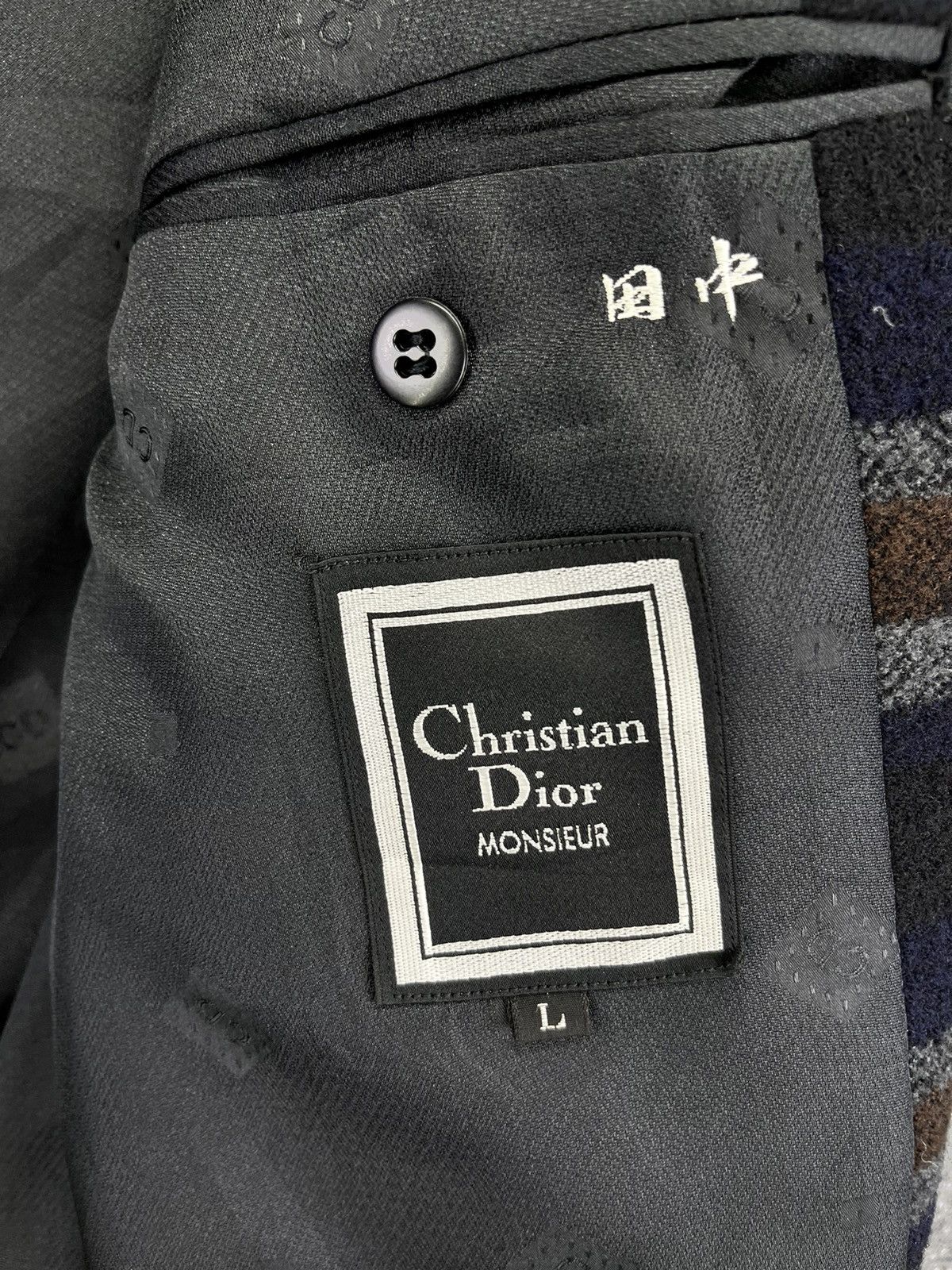 Christian Dior Monsieur Vintage Christian Dior Monsieur Wool Coats Jacket Size US L / EU 52-54 / 3 - 7 Thumbnail