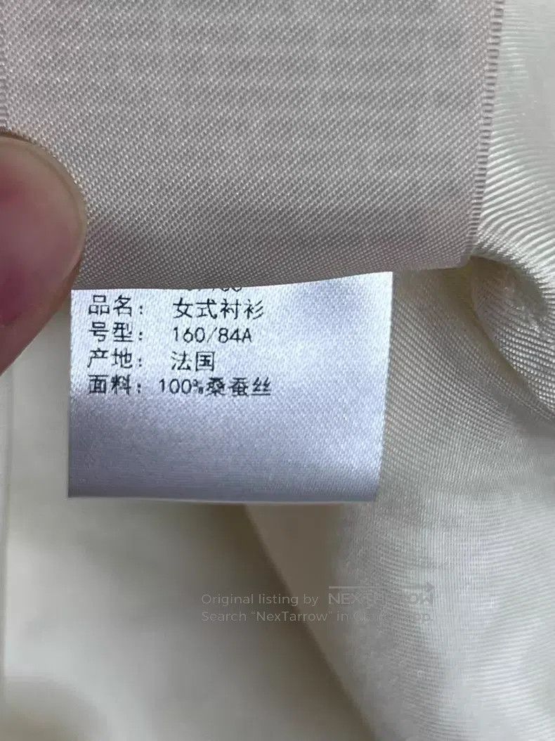 Hermes Hermes Heavy-duty studded relaxed fit silk shirt Size XS / US 0-2 / IT 36-38 - 5 Thumbnail