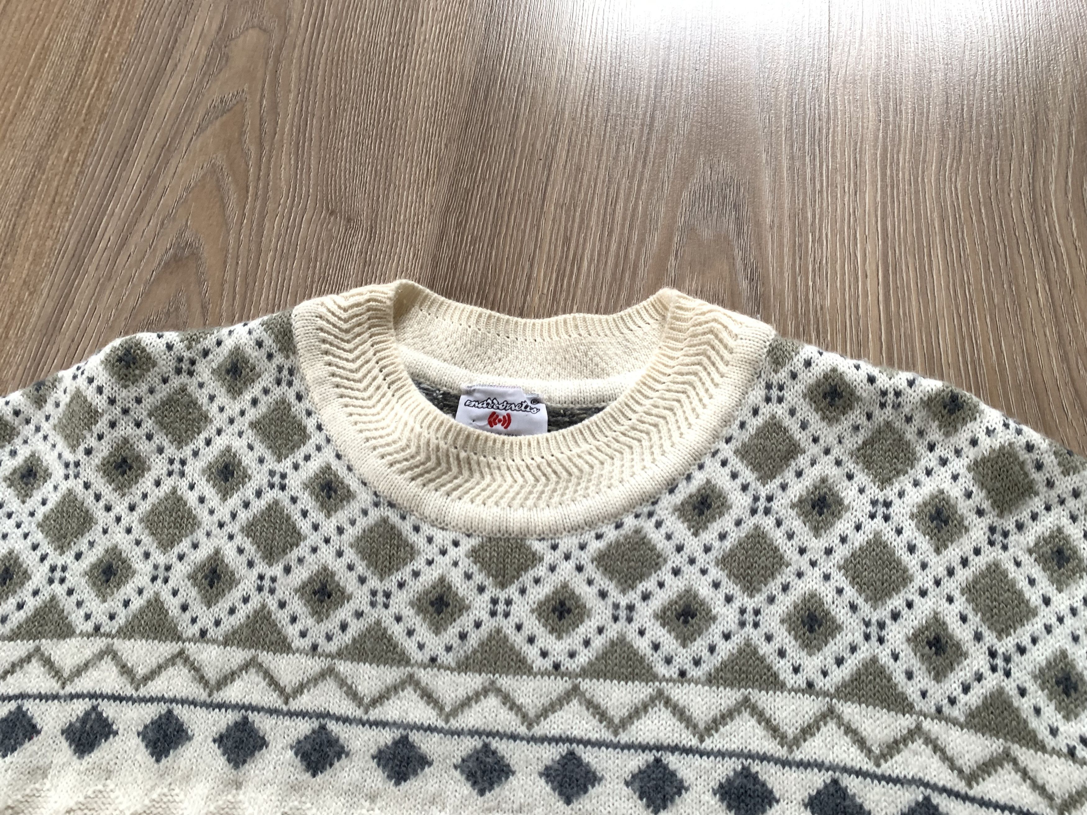Vintage Vintage Italian Knit Wool Sweater Size US L / EU 52-54 / 3 - 4 Thumbnail