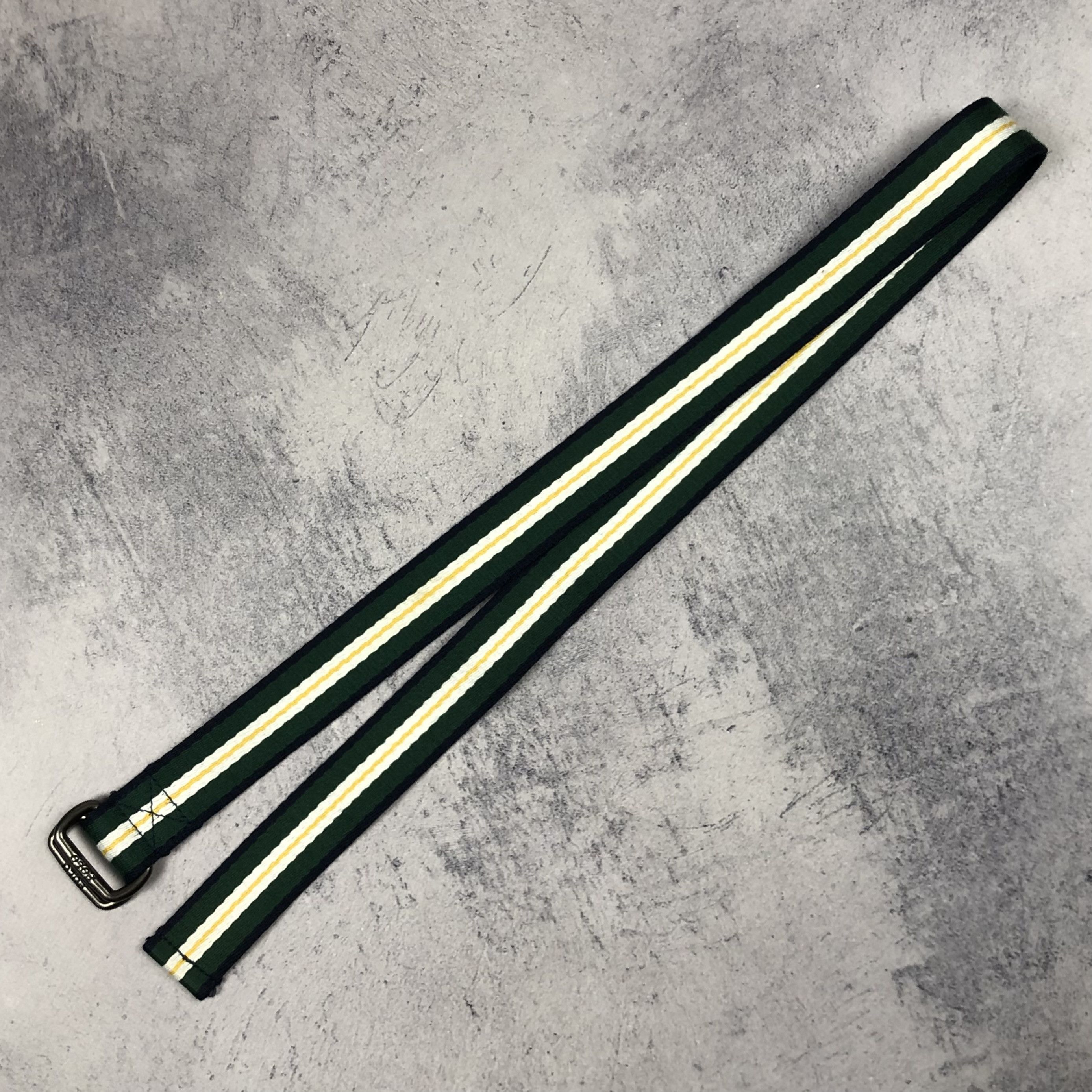 Polo Ralph Lauren Polo Ralph Lauren Striped Double D-Ring Belt Size ONE SIZE - 4 Thumbnail