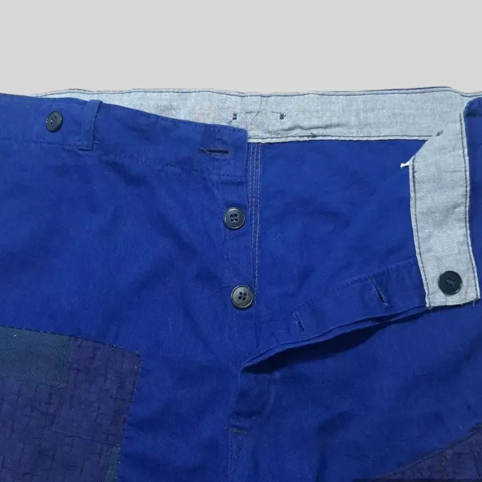 Kapital 1970s Forglos French work pant patchwork repair Size US 34 / EU 50 - 3 Thumbnail