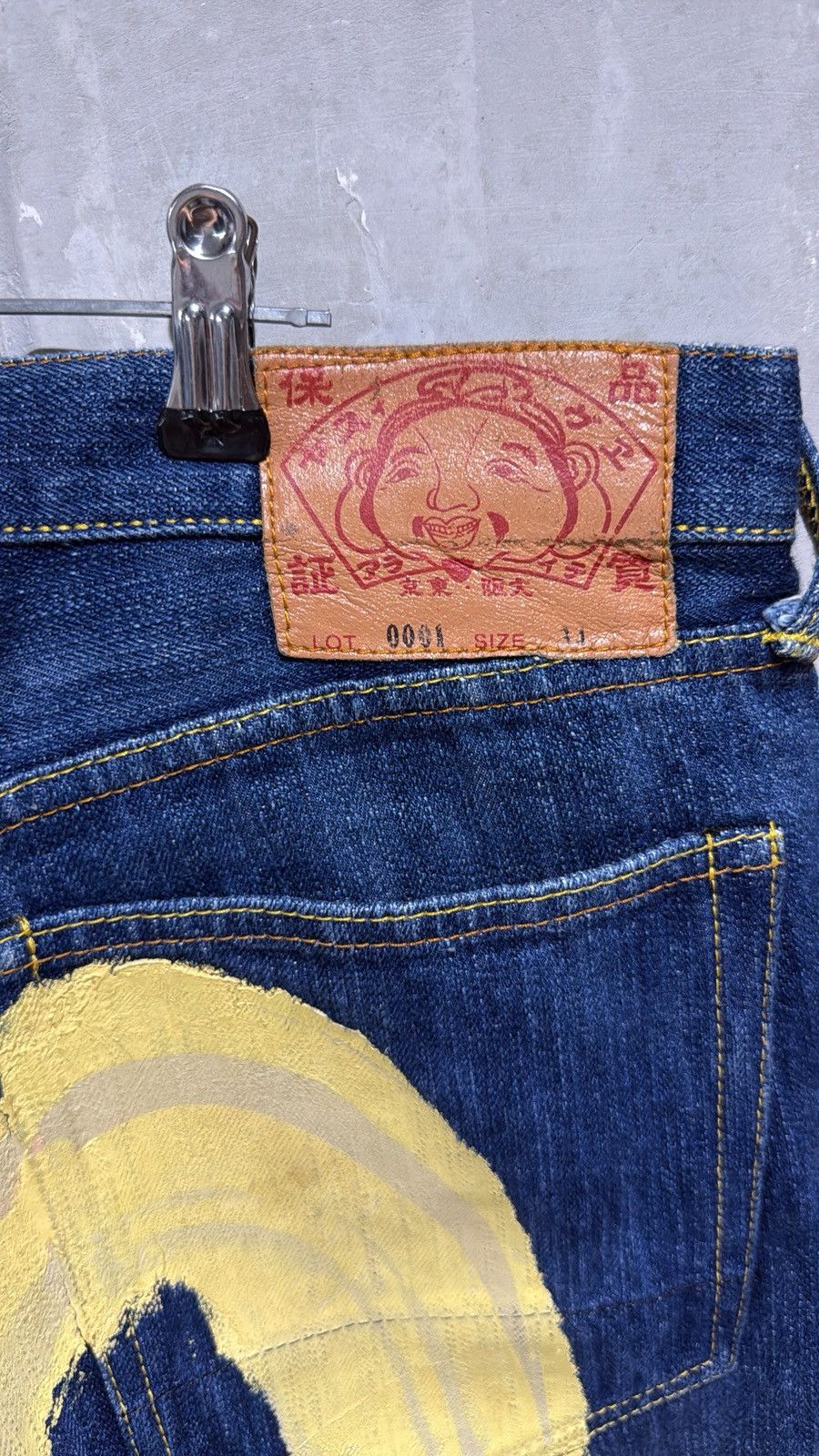 Evisu EVISU Lot 0001 Hand-Painted Seagull Denim Size US 36 / EU 52 - 16 Thumbnail