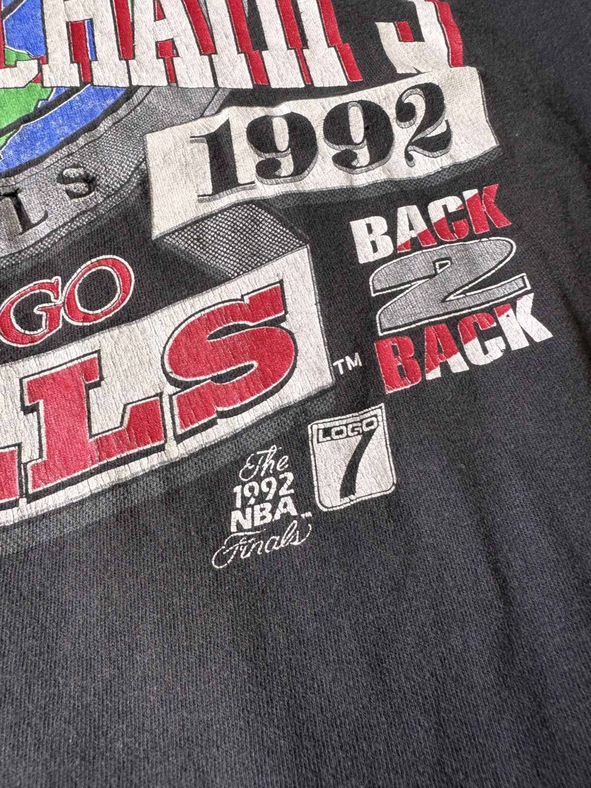NBA Vintage chicago bull world champion 1991/1992 Size US XL / EU 56 / 4 - 4 Thumbnail