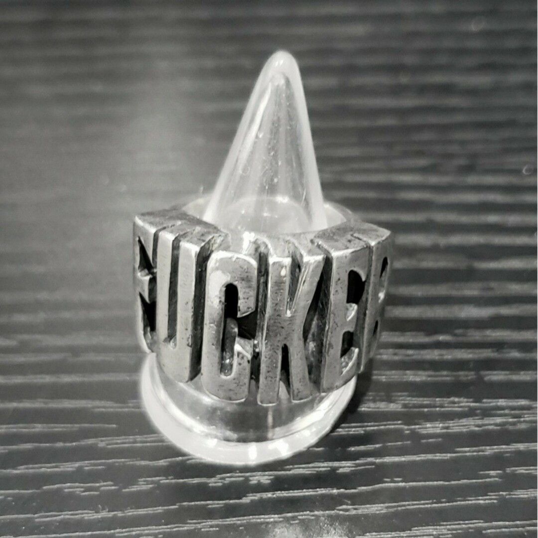 当店の記念日 Undercover Undercover x TRASH Fucker Ring | Grailed アクセサリー