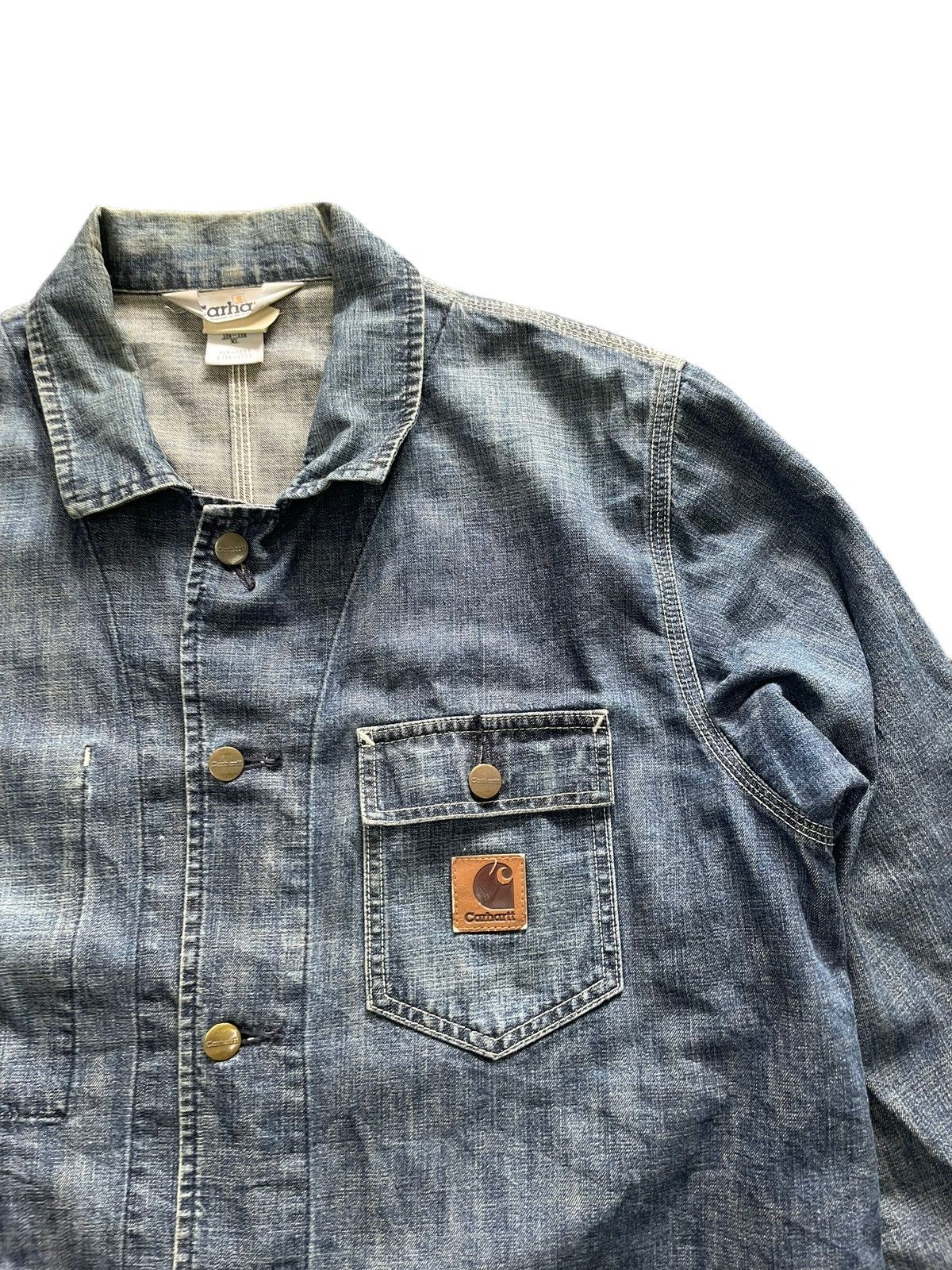 Carhartt Vintage Carhartt Chore Jacket Size US XL / EU 56 / 4 - 4 Thumbnail