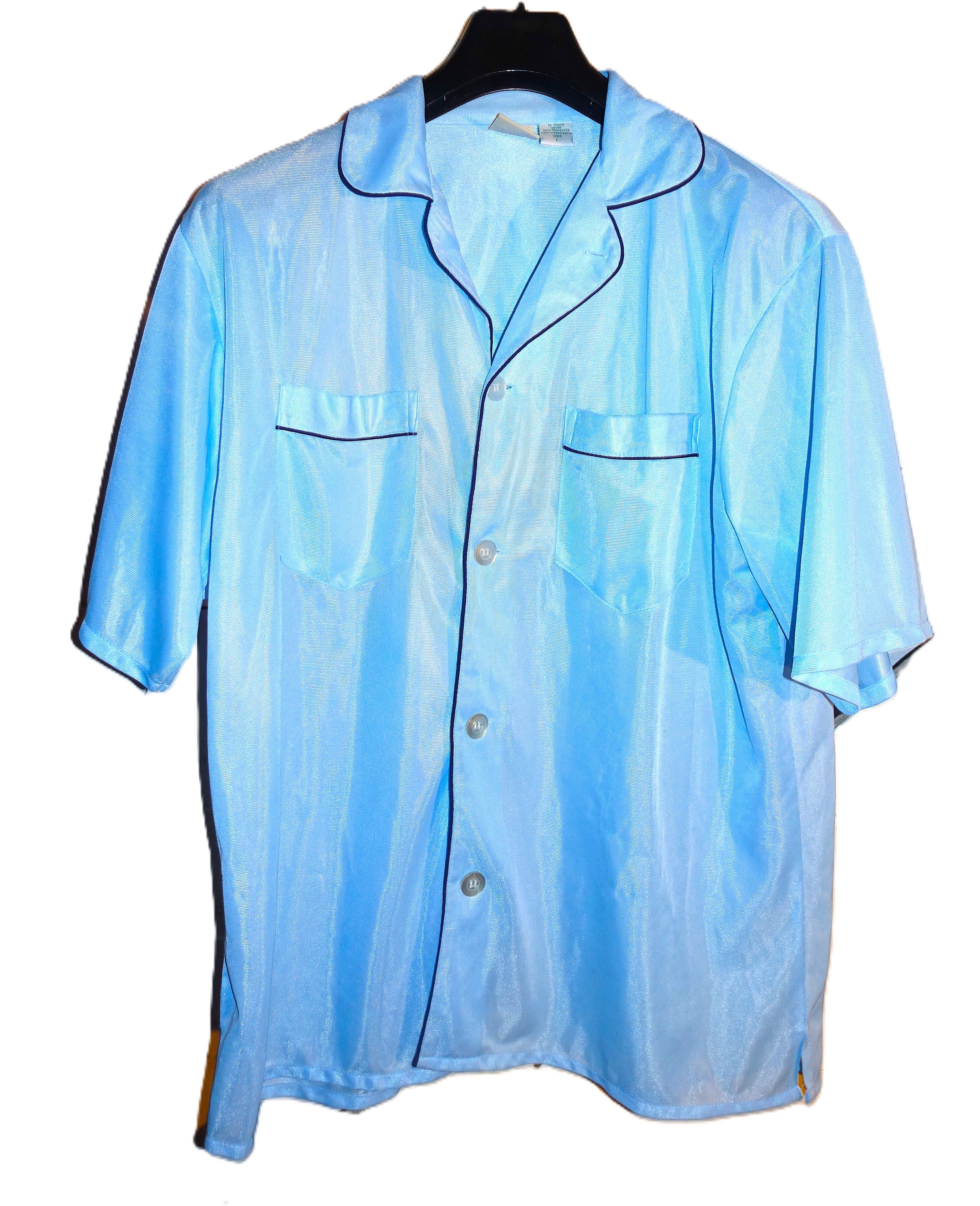 Haband Vintage Haband Baby Blue Polyester Shirt L Size US L / EU 52-54 / 3 - 1 Thumbnail
