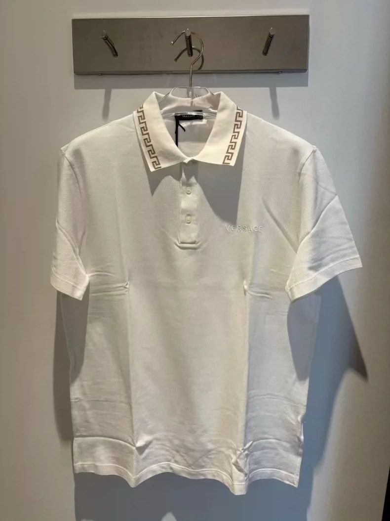 Versace Versace Men's embroidered Medusa short-sleeved polo shirt Size US S / EU 44-46 / 1 - 1 Thumbnail