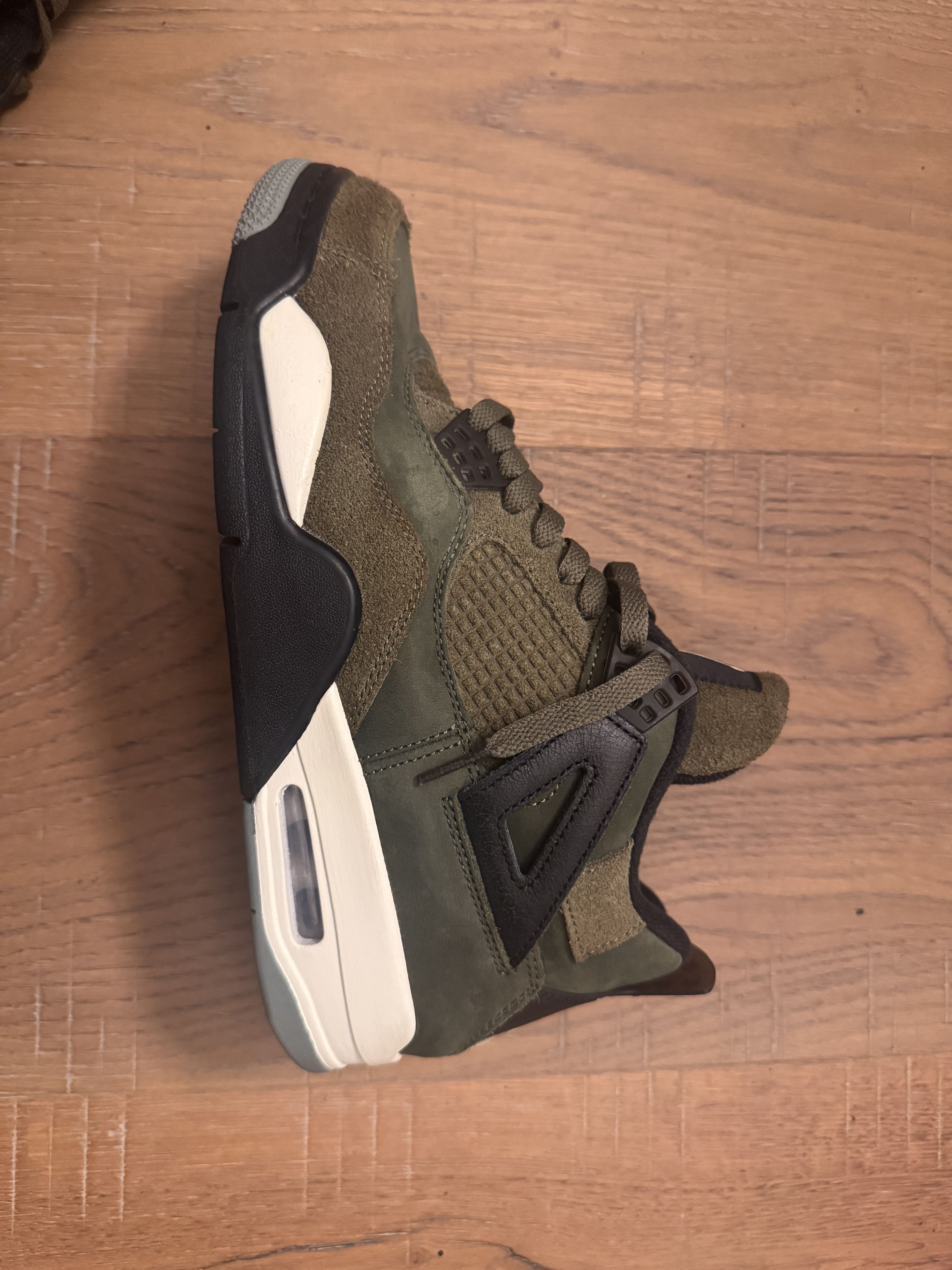 Jordan Brand × Nike Jordan 4 Olive Craft Special Edition Size US 9 / EU 42 - 5 Thumbnail