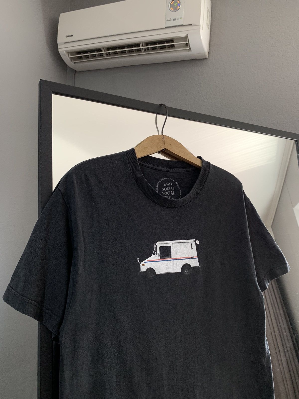 Anti Social Social Club × Designer 🔥Anti Social Social Club Mind Games Tee Black Vintage Y2K Size US L / EU 52-54 / 3 - 3 Thumbnail