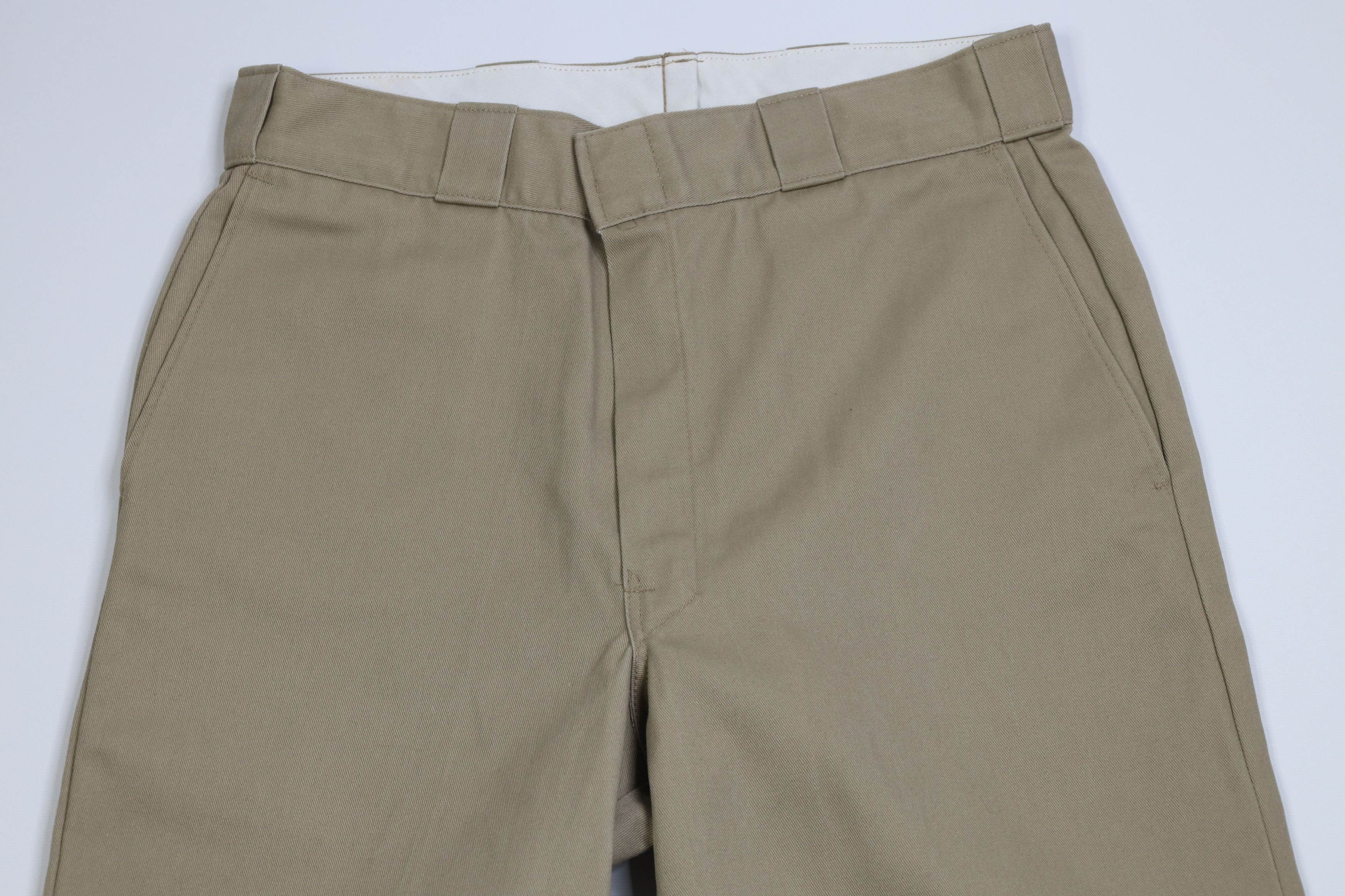 Dickies Vintage 70s Dickies Wide Leg Pants Workwear Beige USA Size US 32 / EU 48 - 2 Thumbnail