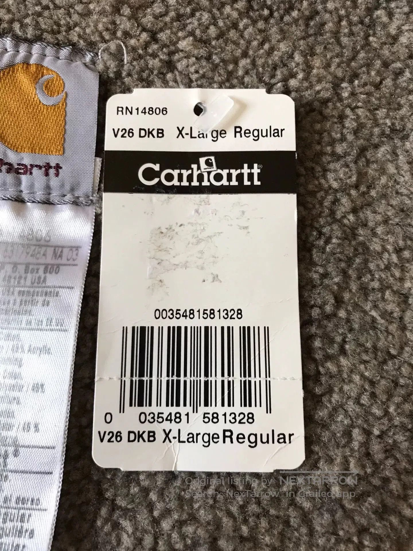 Carhartt Carhartt V26 Work Vest XL. Size US XL / EU 56 / 4 - 8 Thumbnail