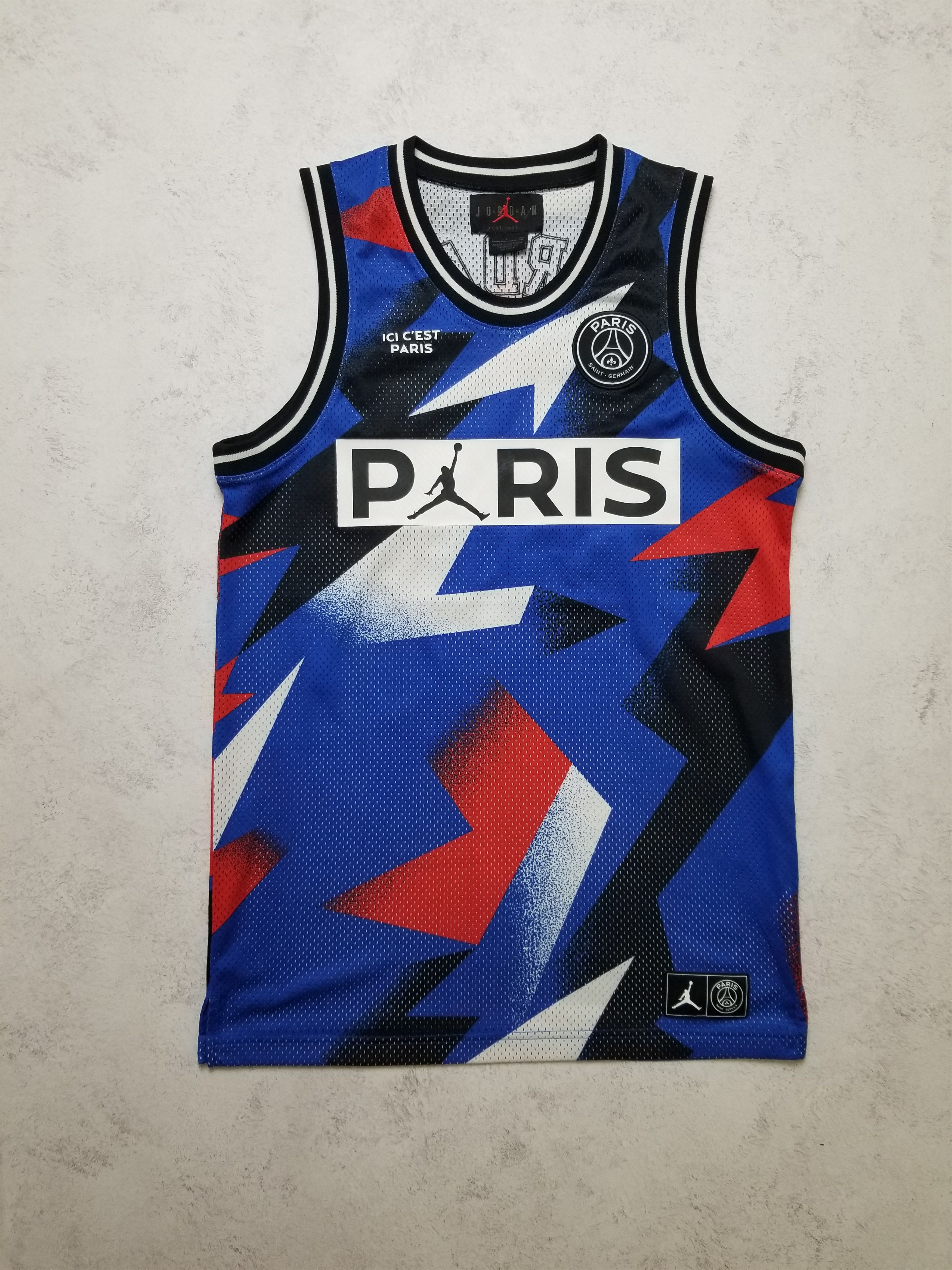 Jordan psg basketball jersey best sale