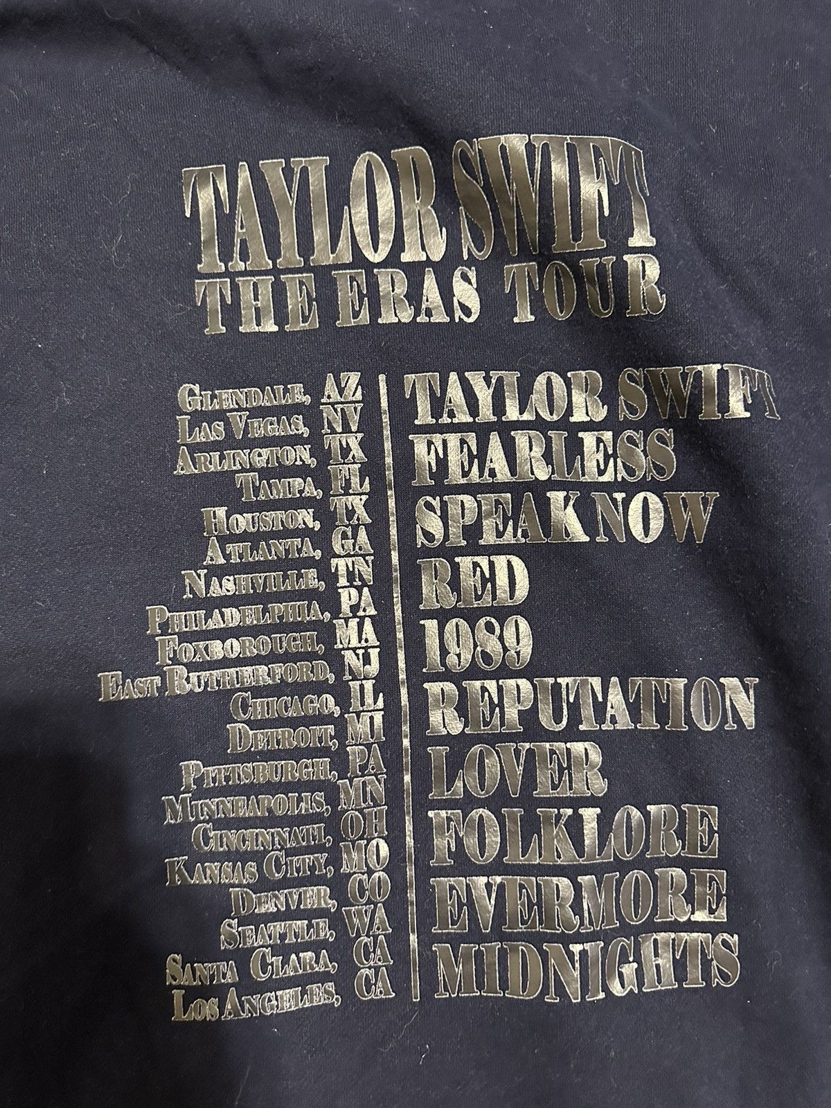 Nike × Vintage Vintage Unisex Taylor Swift The Eras sweater 2023 size large Size L / US 10 / IT 46 - 7 Thumbnail