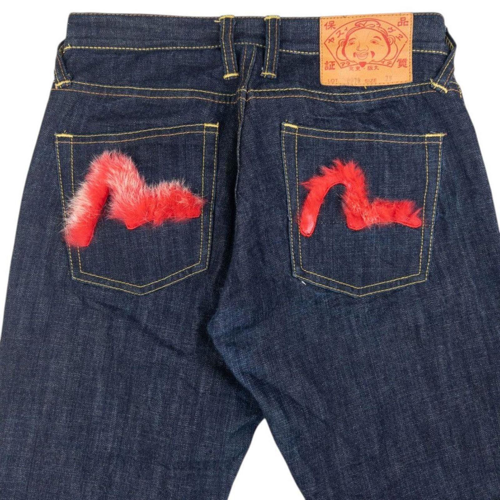 Evisu Vintage Evisu Double Fur Gull Japanese Denim Jeans Size W29 Size US 29 - 1 Thumbnail