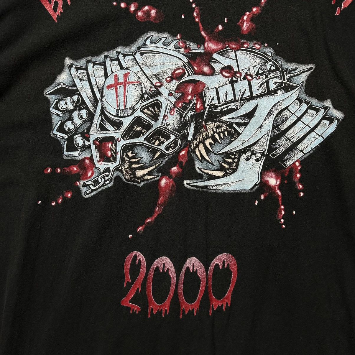 Vintage Vintage 2000s Bang Your Head Music Festival Graphic T-Shirt Size US L / EU 52-54 / 3 - 5 Thumbnail