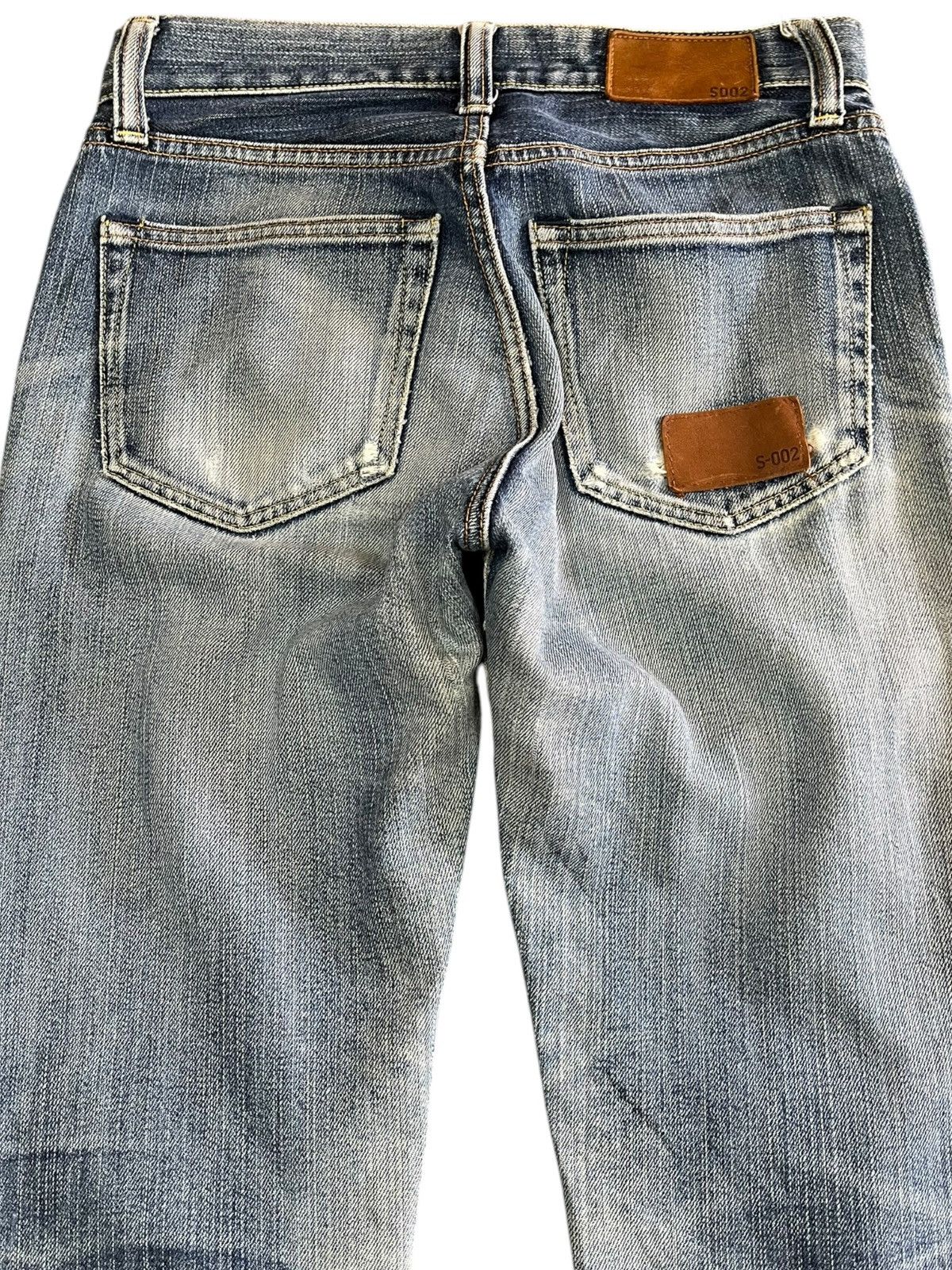Jun Takahashi × Uniqlo Vintage Uniqlo S002 Selvedge Pocket Patchwork Denim Size US 28 / EU 44 - 8 Thumbnail