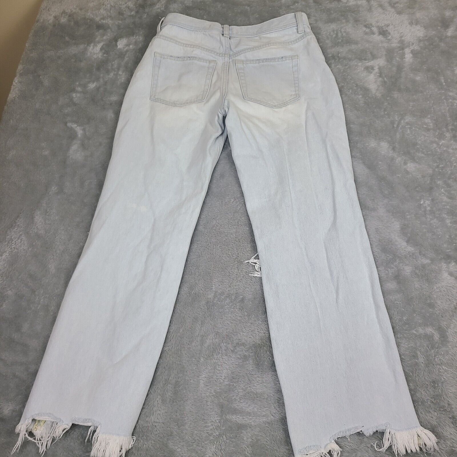 Free People Free People Maggie Jeans Size 25* Chewed Hem Distressed Stra Size 25" / US 0 / IT 36 - 9 Thumbnail
