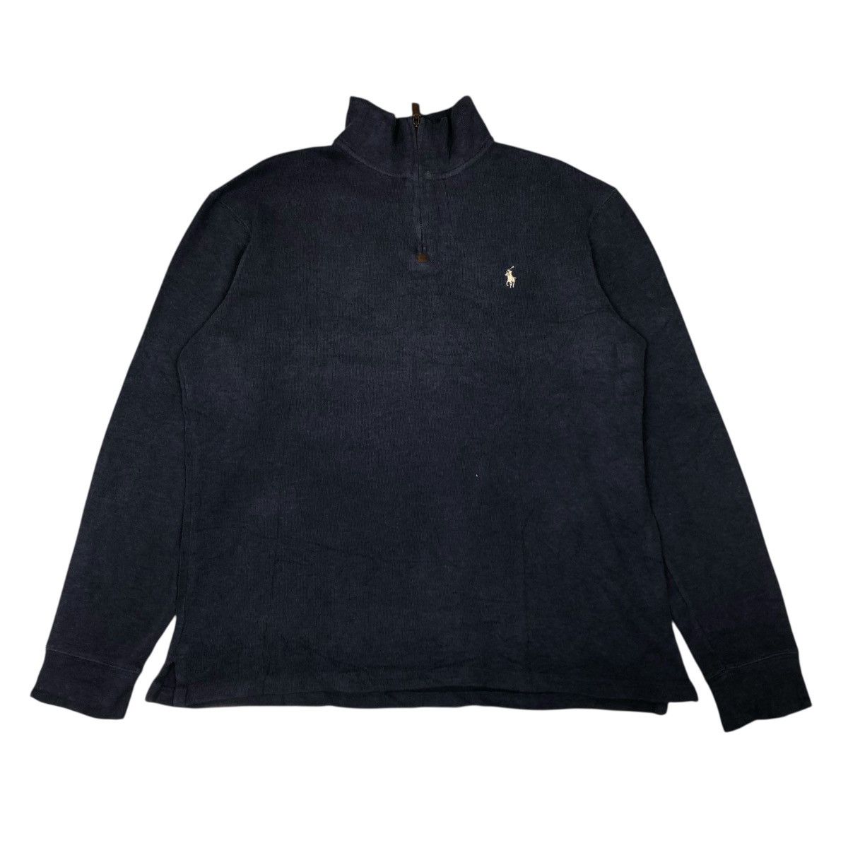 Polo Ralph Lauren 📌Half Zipper Collar Sweatshirt Polo Ralph Lauren Size US M / EU 48-50 / 2 - 1 Thumbnail