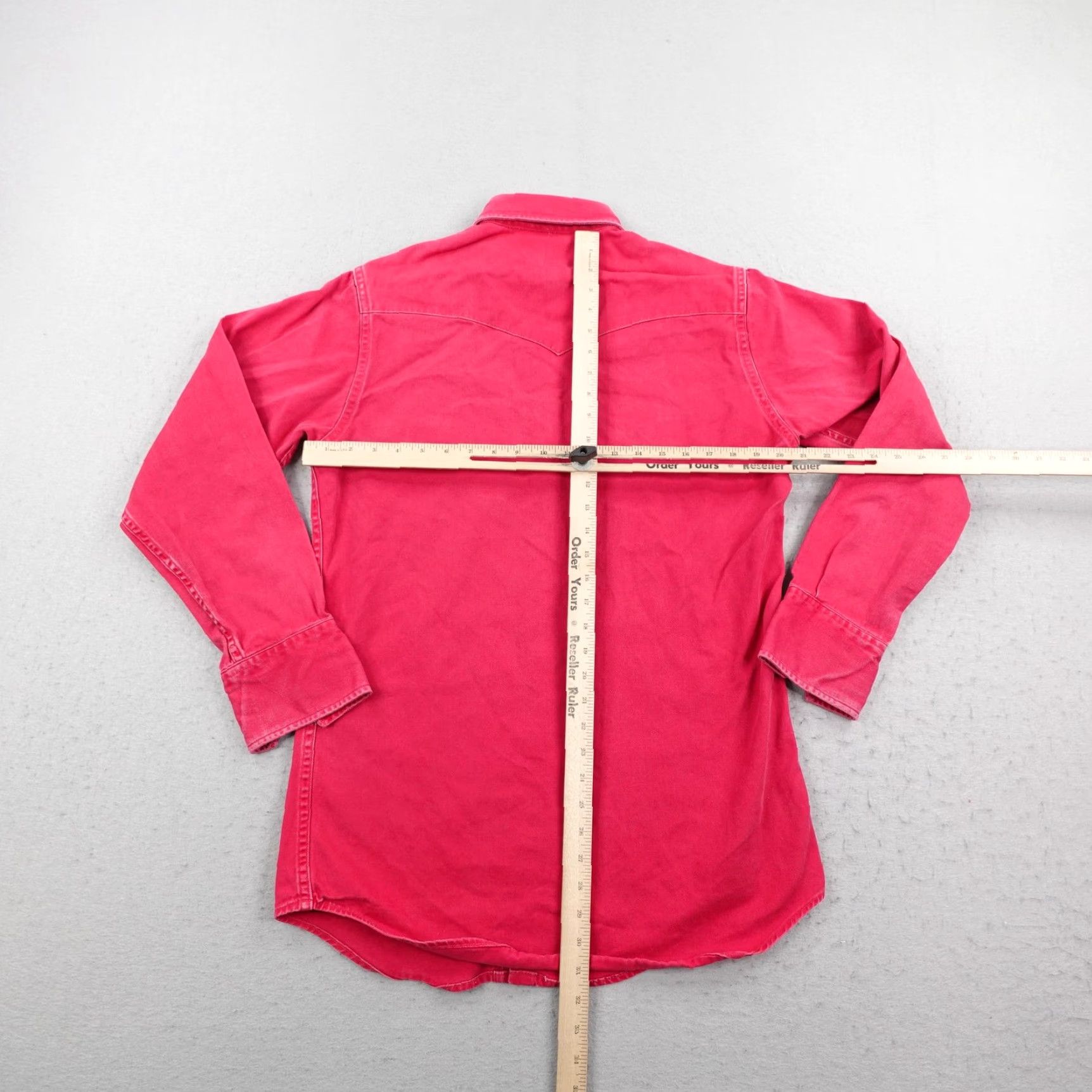Carhartt VINTAGE Carhartt Shirt Mens M Red Western Pearl Snap Rugged Outdoors 80s Shirt Size US M / EU 48-50 / 2 - 7 Thumbnail