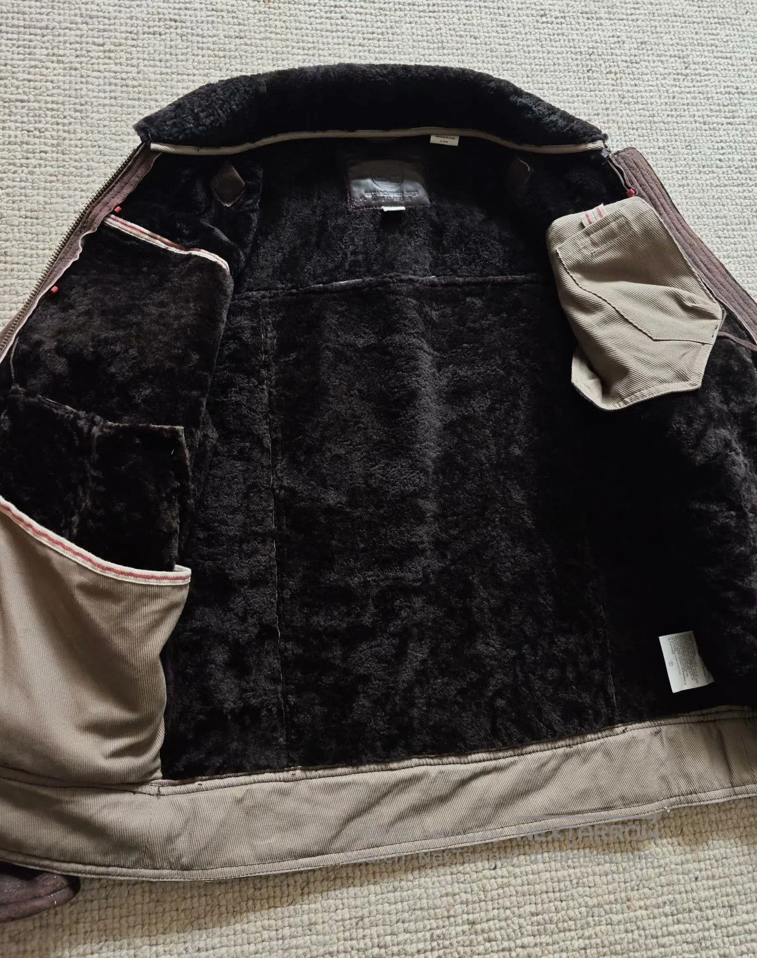 Timberland Timberland Motorcycle Shearling Leather Jacket. Size US M / EU 48-50 / 2 - 2 Thumbnail
