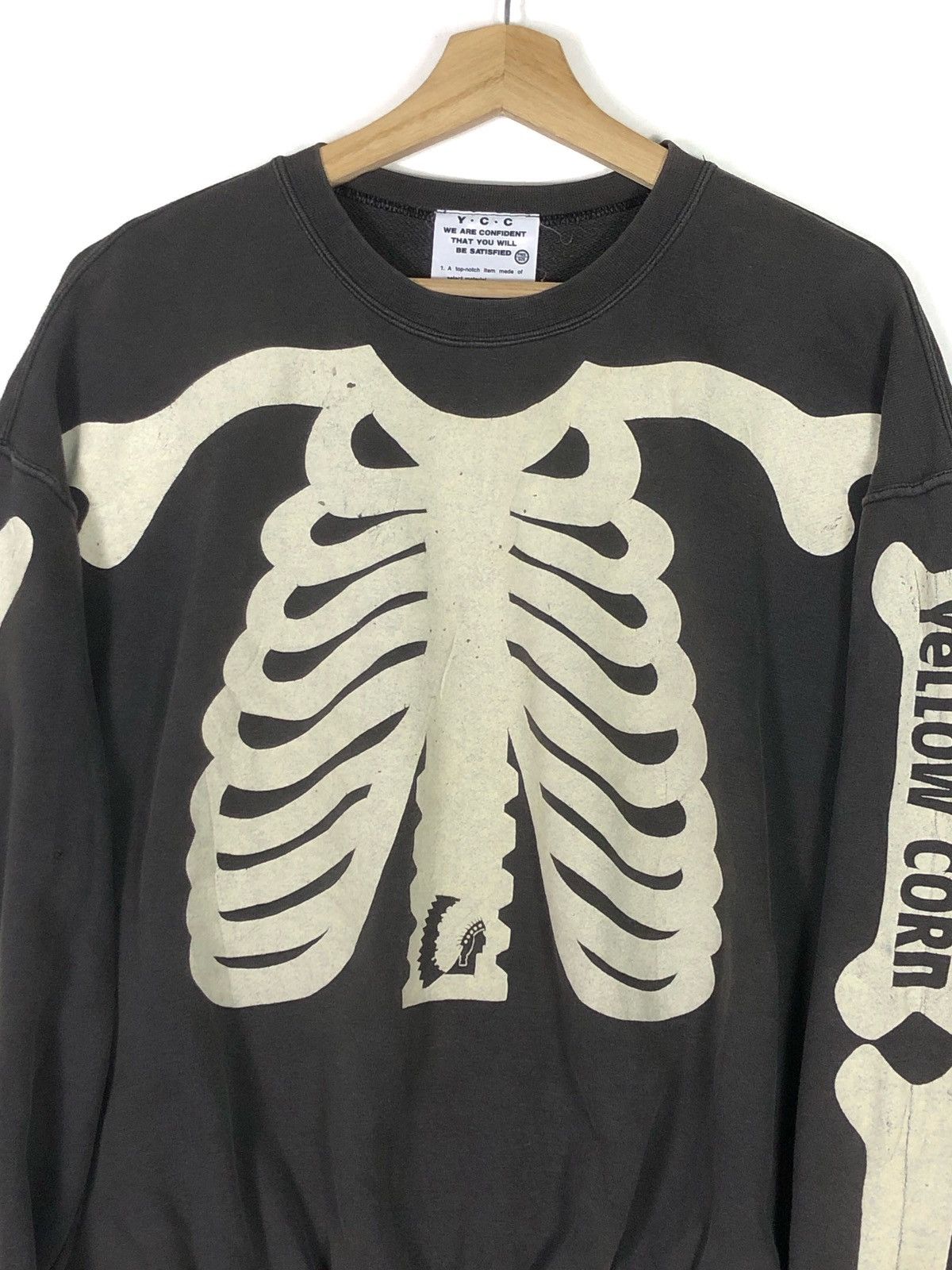 YELLOW CORN RARE🔥VINTAGE 90’S YELLOW CORN BONES HIT BAGGY SWEATSHIRT Size US M / EU 48-50 / 2 - 5 Thumbnail
