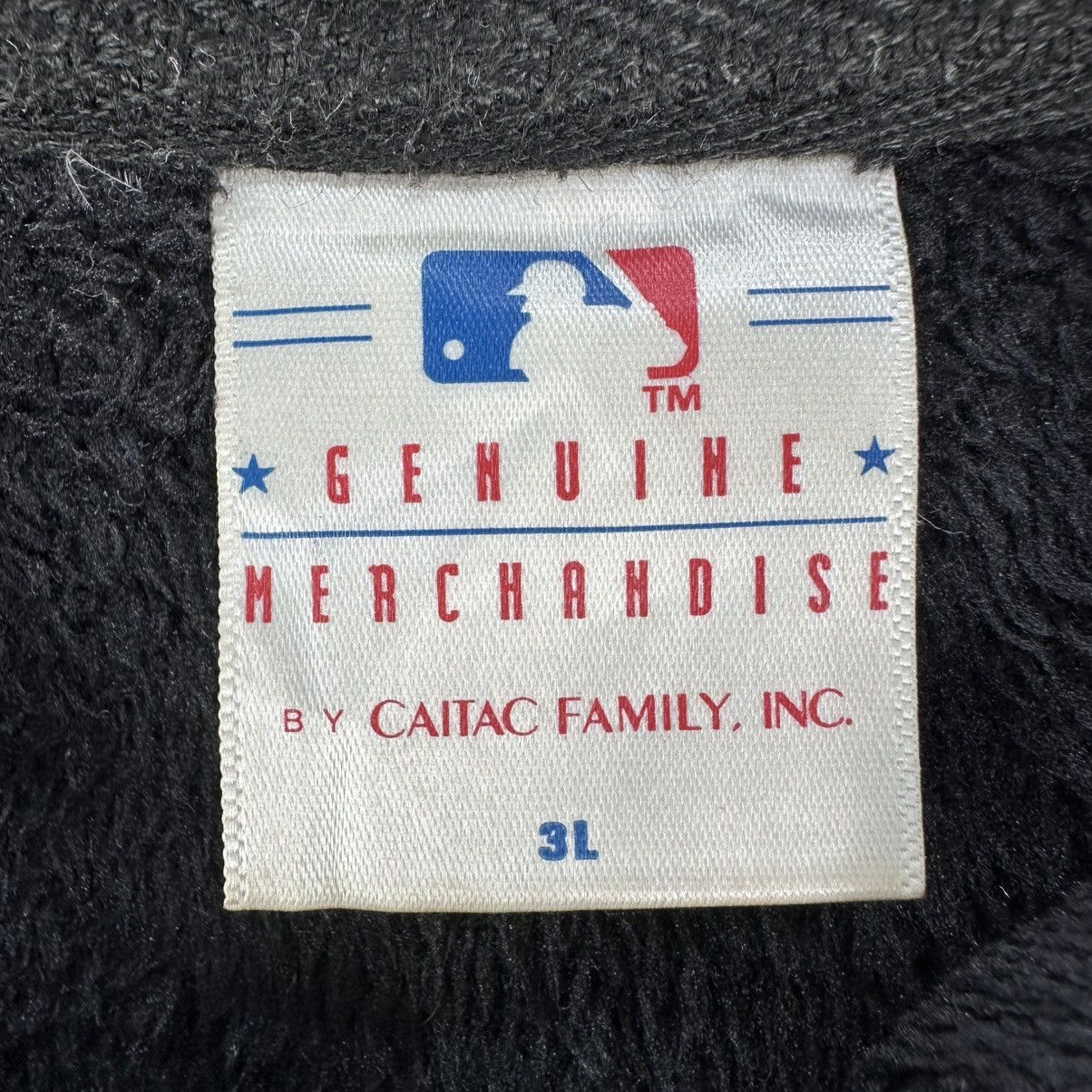 MLB Vintage MLB New York Fleece Zipper Sweater Hoodie Size US XXL / EU 58 / 5 - 13 Thumbnail