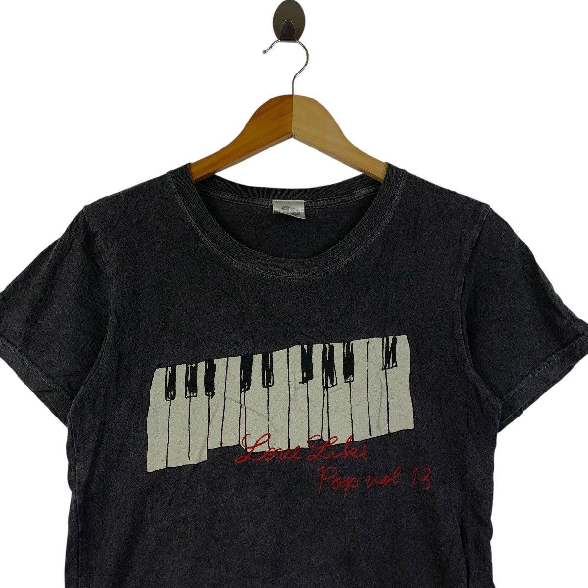 Vintage Vintage LLB Love Like Pop Vol.13 Piano Graphic Tee Japan Size US XXS / EU 40 - 2 Thumbnail