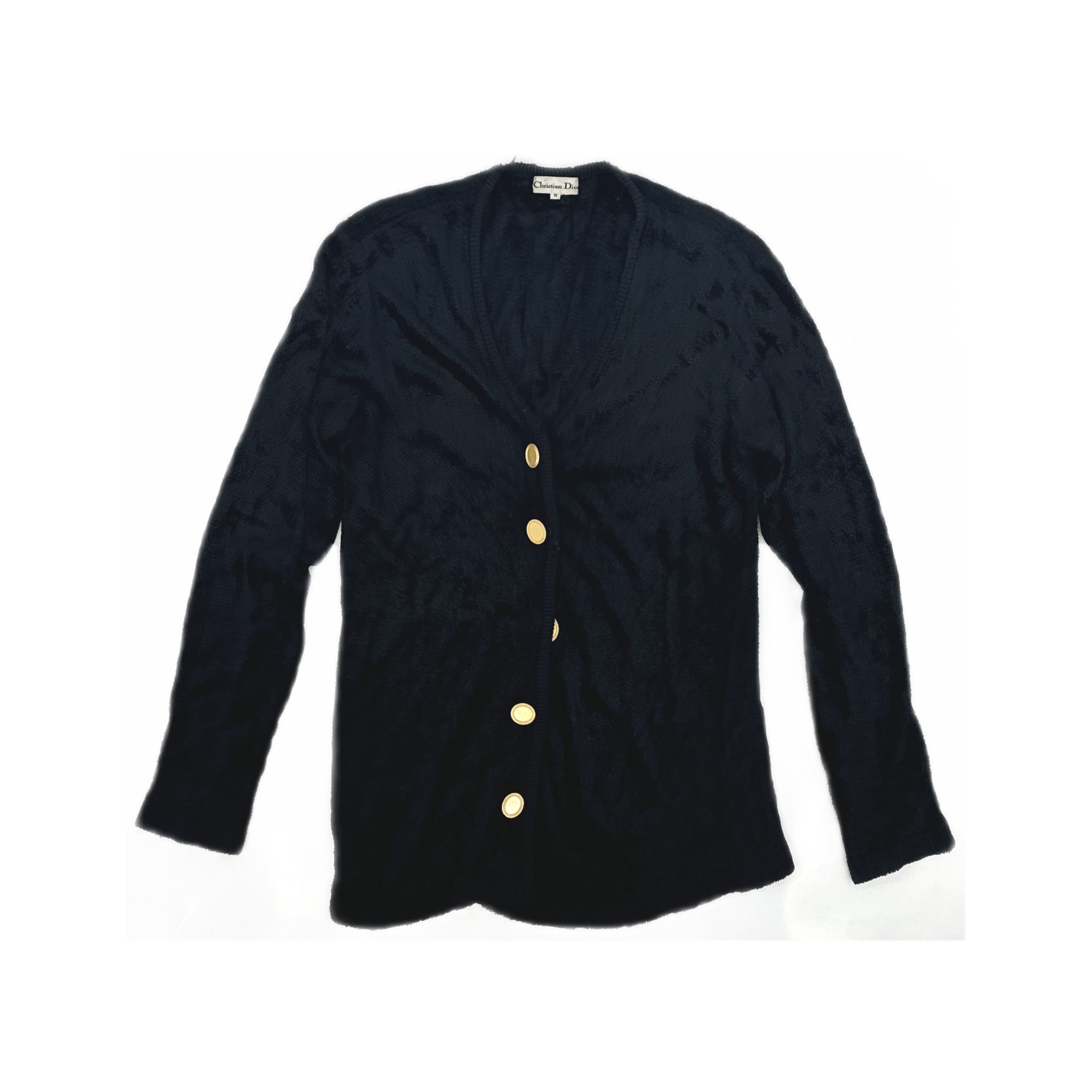 Dior × Hedi Slimane Dior Homme 2005 Black Cardigan | Grailed