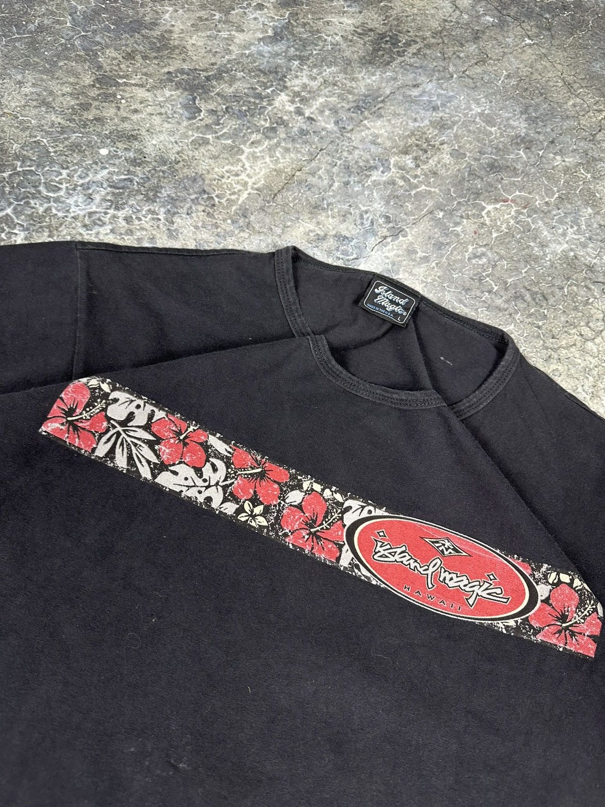 Vintage Vintage Perfectly Cropped Hawaii Tee Size US L / EU 52-54 / 3 - 2 Thumbnail