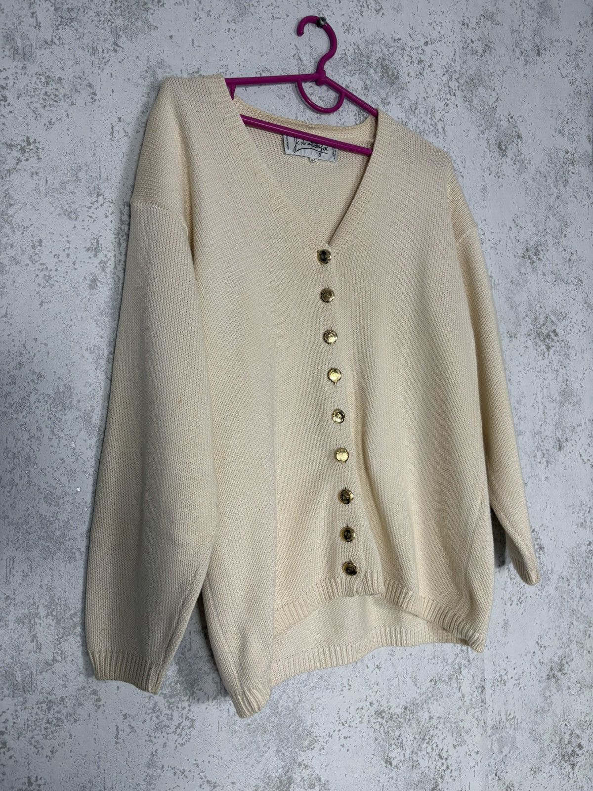 Jean Charles De Castelbajac Vintage Jean Charles De Castelbajac Knit Cardigan Italy 44 Size M / US 6-8 / IT 42-44 - 2 Thumbnail