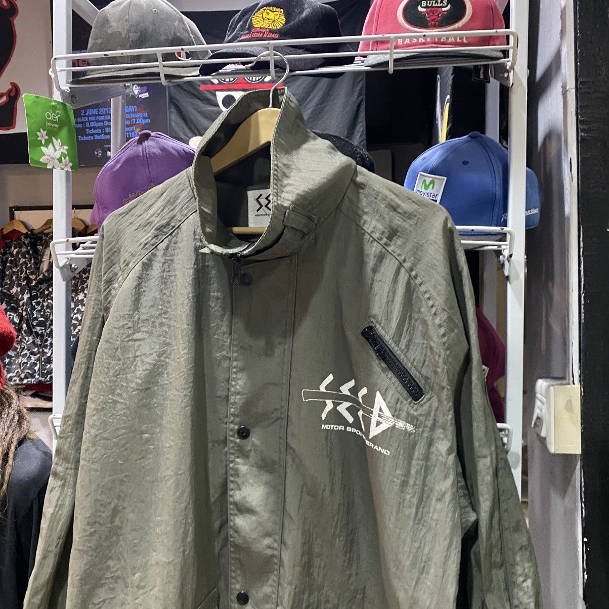 Japanese Brand × Vintage Vintage 90s SEED MOTOR SPORTS BRAND Big Logo Light Jackets Size US XL / EU 56 / 4 - 4 Thumbnail