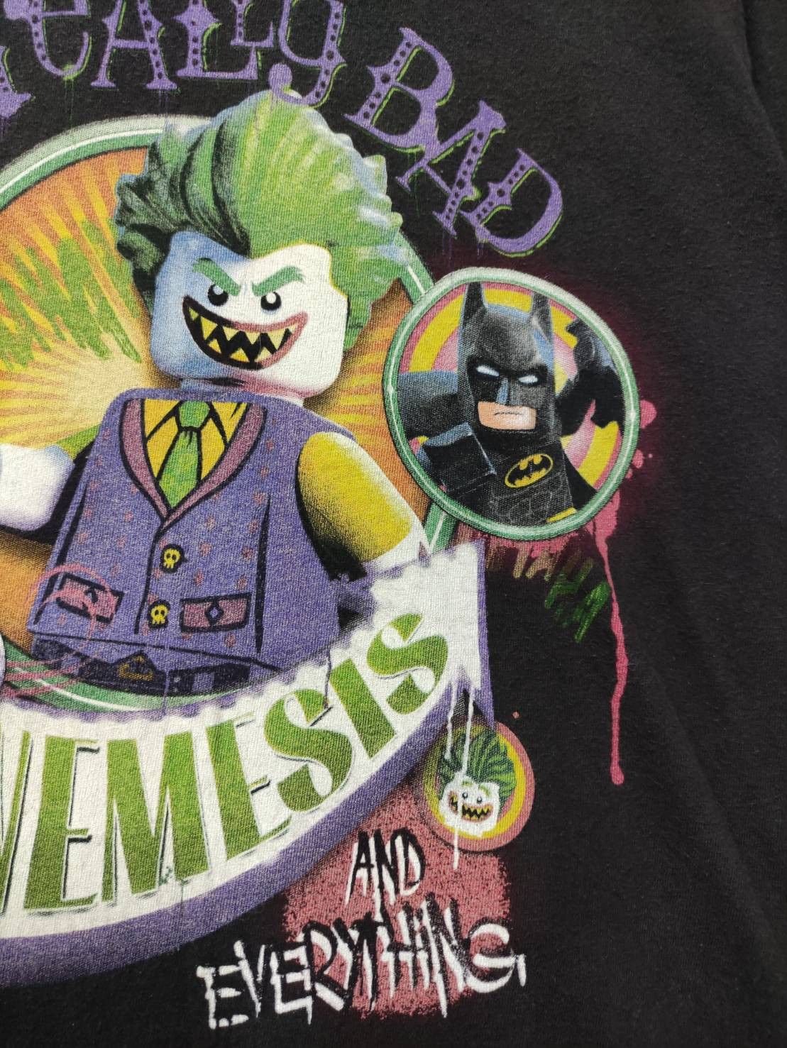 LEGO The Lego Batman Movie "Joker Im Really Bad" Character Promo Size US M / EU 48-50 / 2 - 4 Thumbnail