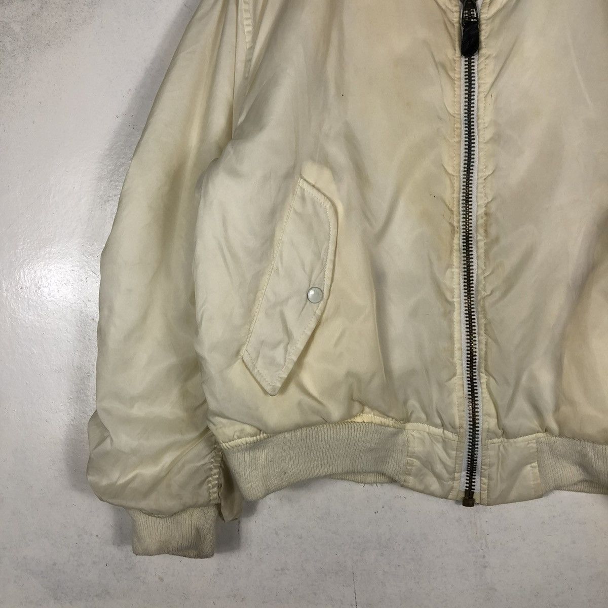 Japanese Brand × Vintage 📌VINTAGE FLY BOMBER JACKET GALLERY SEAMORE ISSEY MIYAKE Size US M / EU 48-50 / 2 - 9 Thumbnail